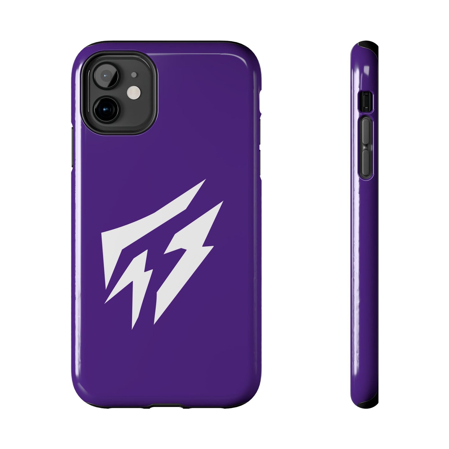 Flashlander Thunders Tough Phone Cases for all Iphone and Samsung Galaxy Purple