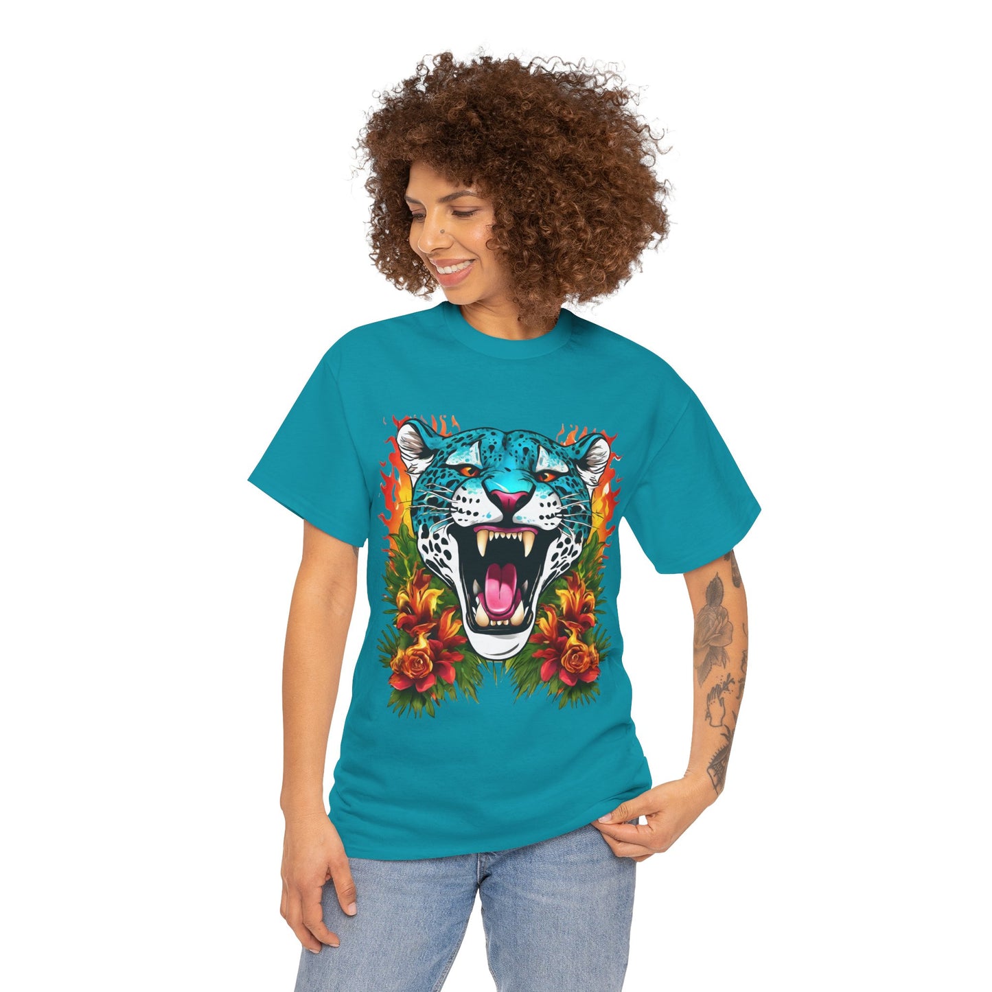 Vintage Jaguar Tattoo - Flashlander Gym Shirt