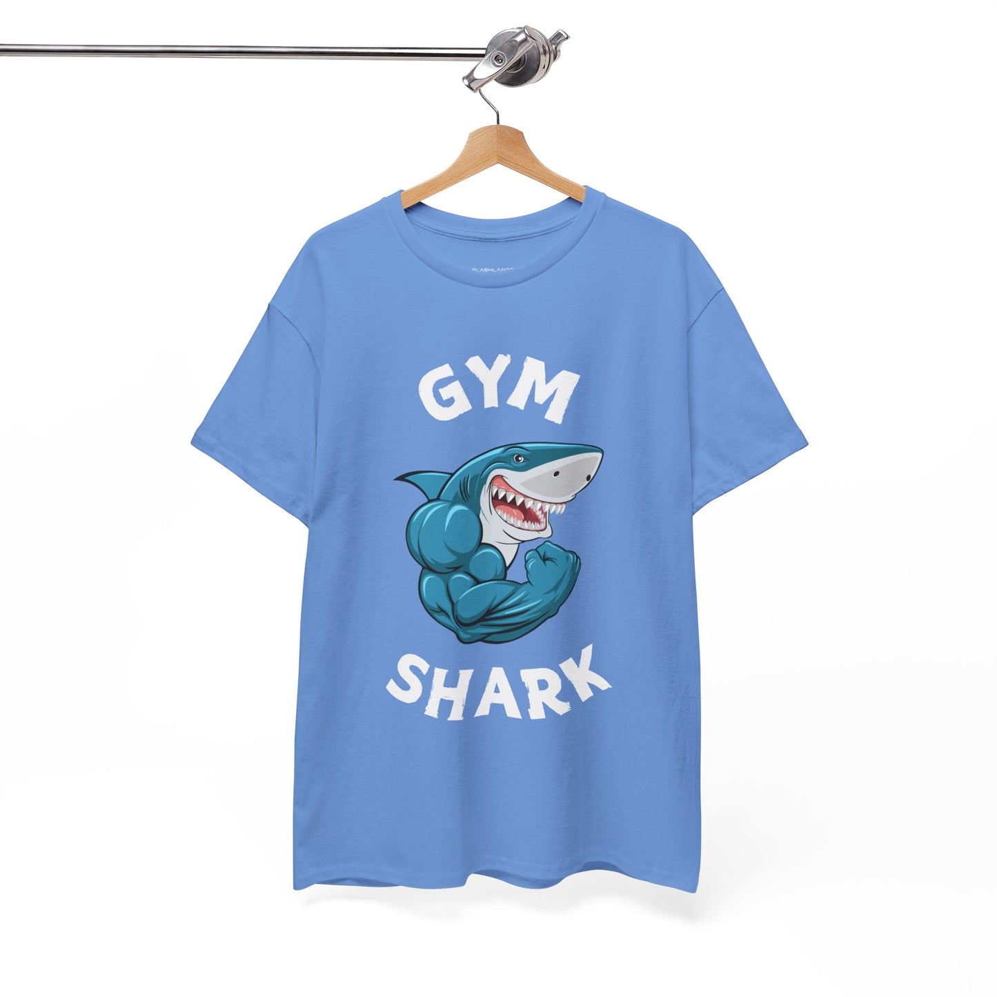 Muscle Gym Shark Bodybuilder Shirt - Flashlander