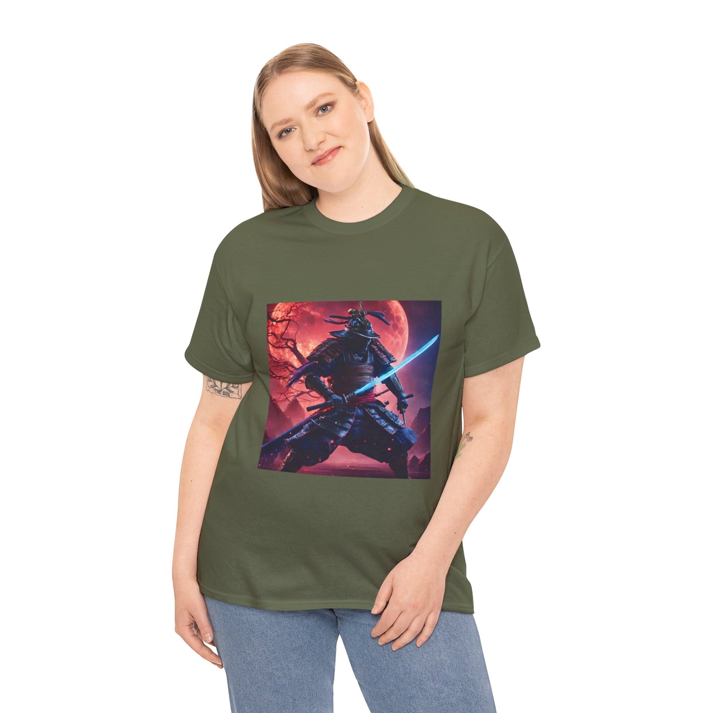 Galactic Ronin Alien Samurai Flashlander Gym Shirt