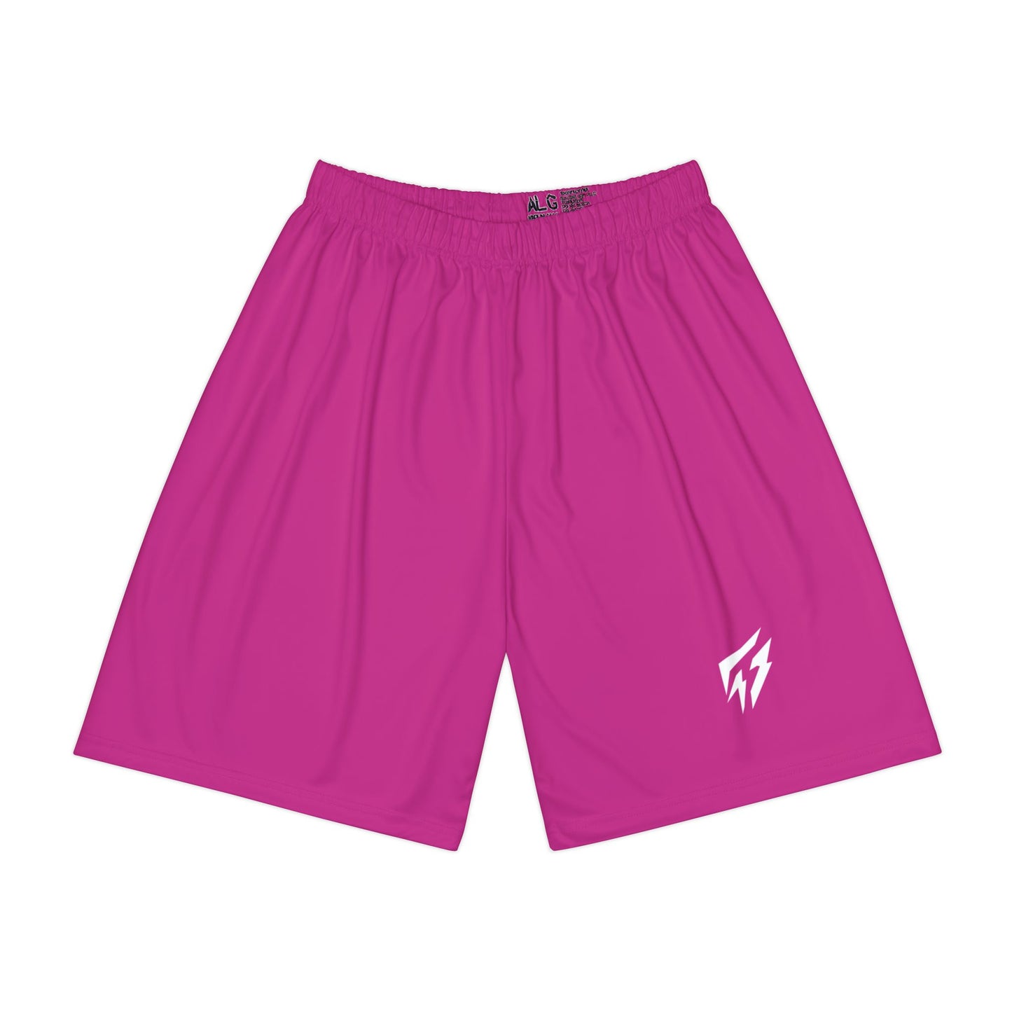 Flashlander ALG Performance Men’s Sports Shorts (AOP) Pink