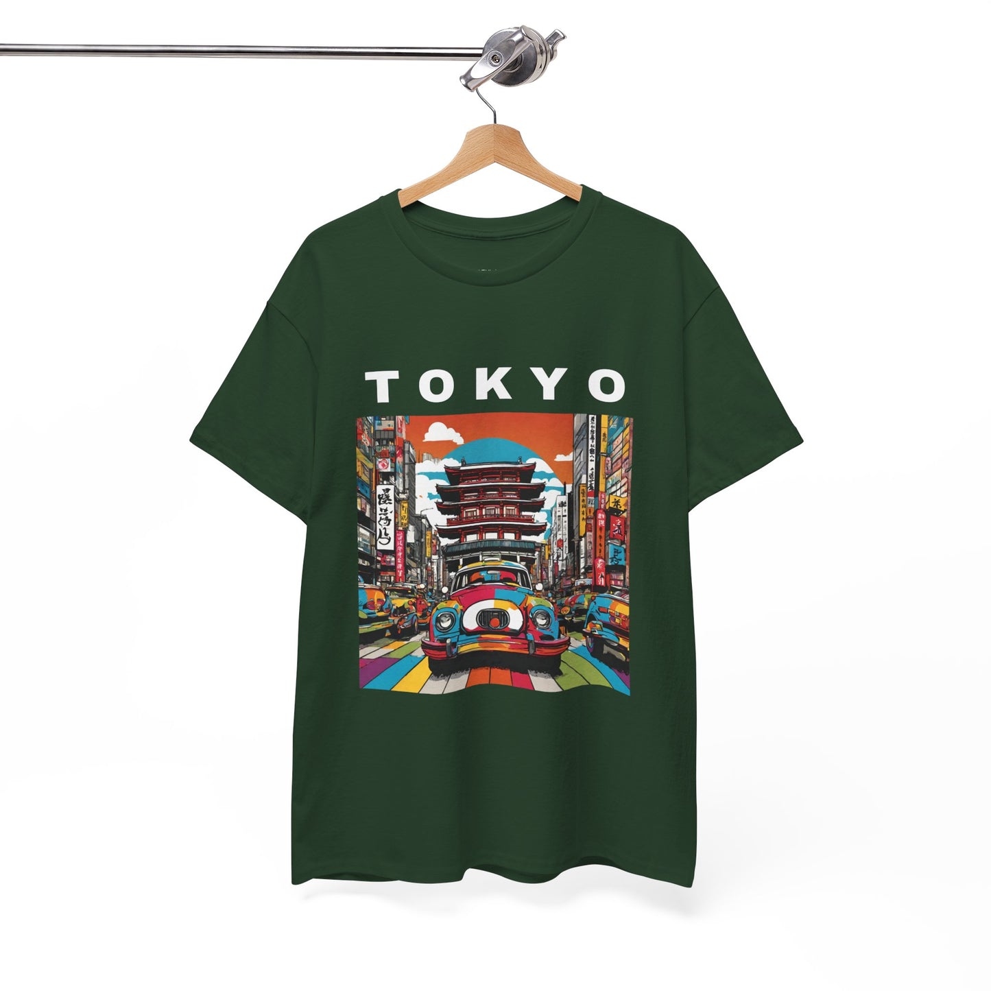 Tokyo Vintage Street Art Pop - Flashlander Gym Shirt