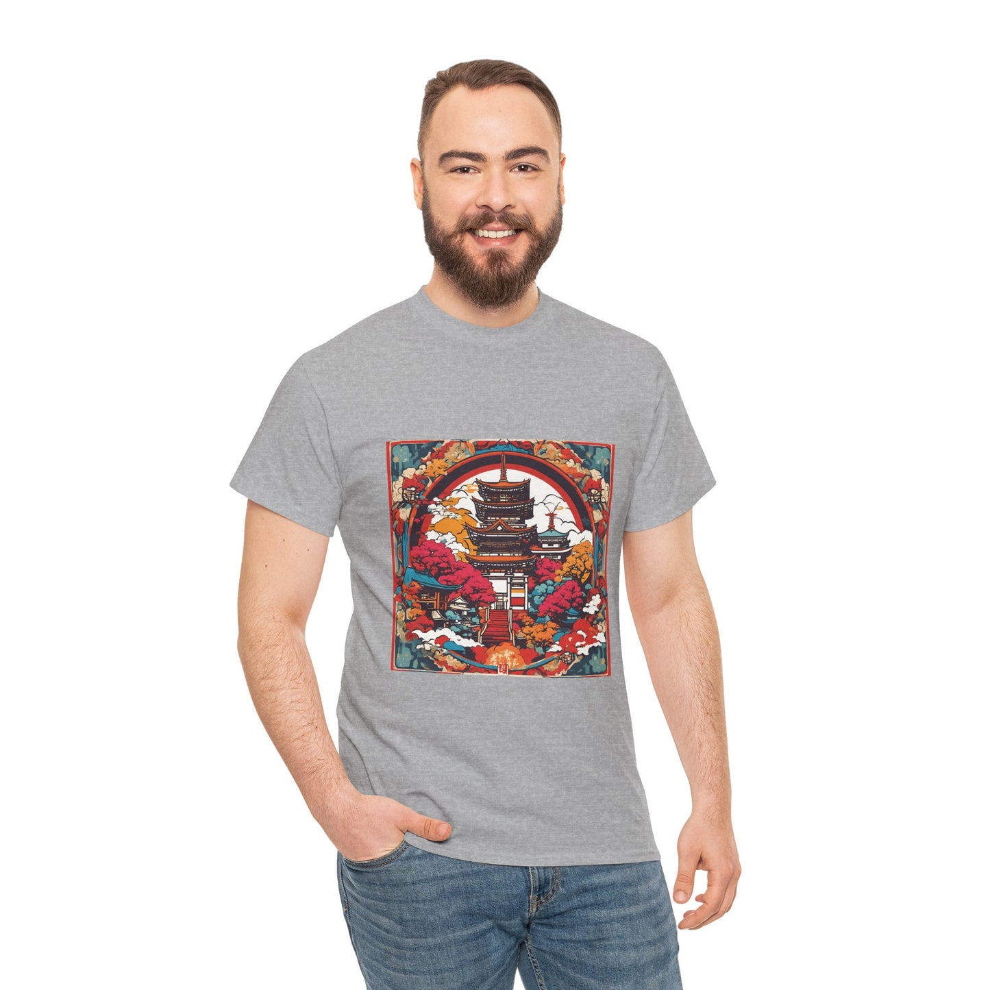 Kyoto Japanese Temple - Flashlander Gym Shirt