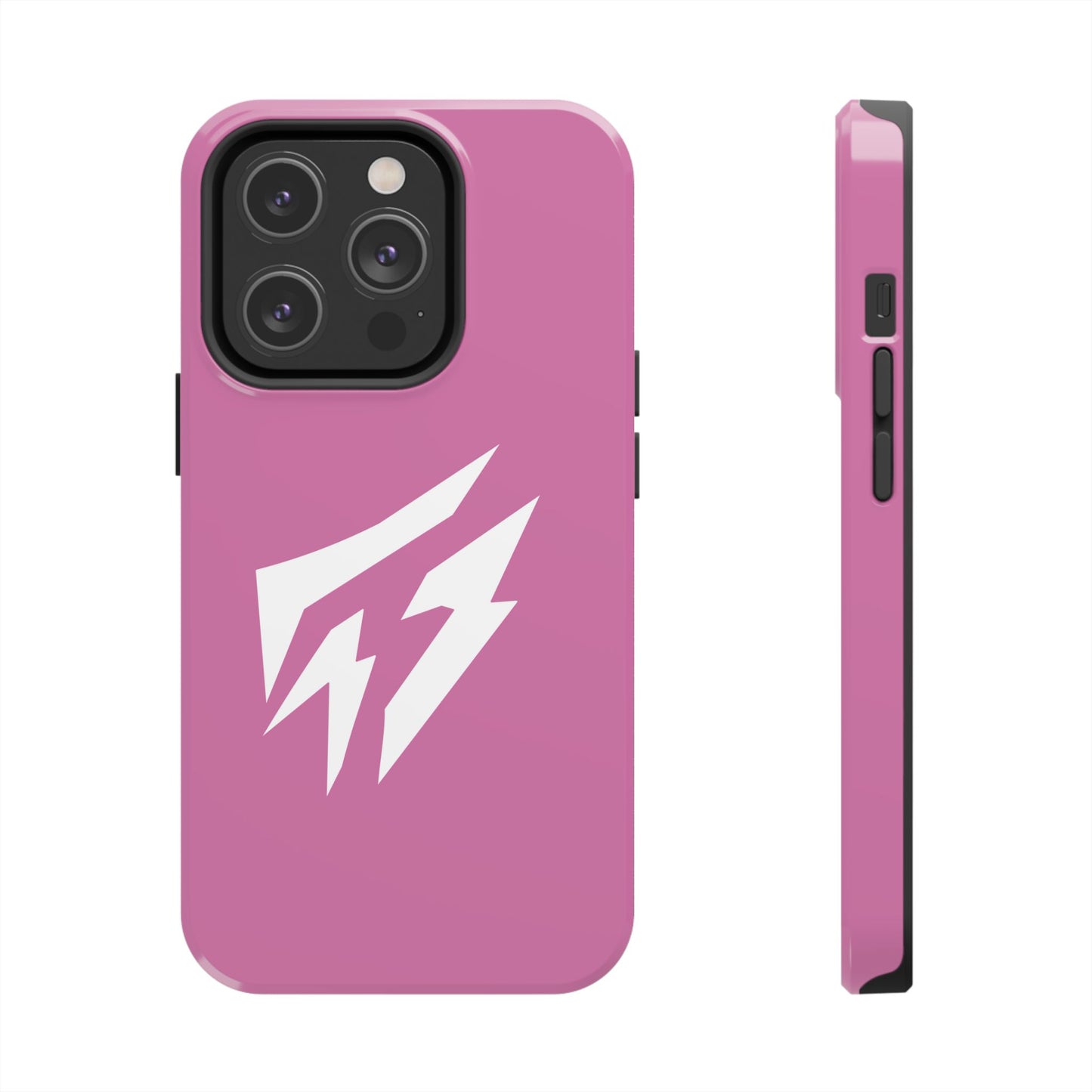 Flashlander Thunders Tough Phone Cases for all Iphone and Samsung Galaxy Light Pink