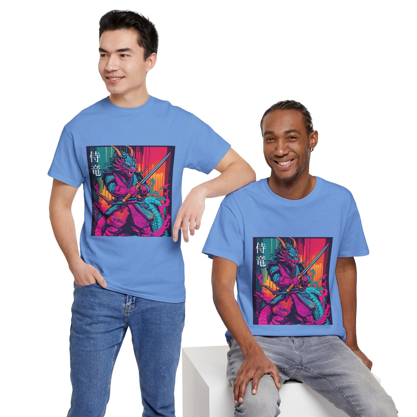 Dragon Samurai Pop Art - Flashlander Gym Shirt