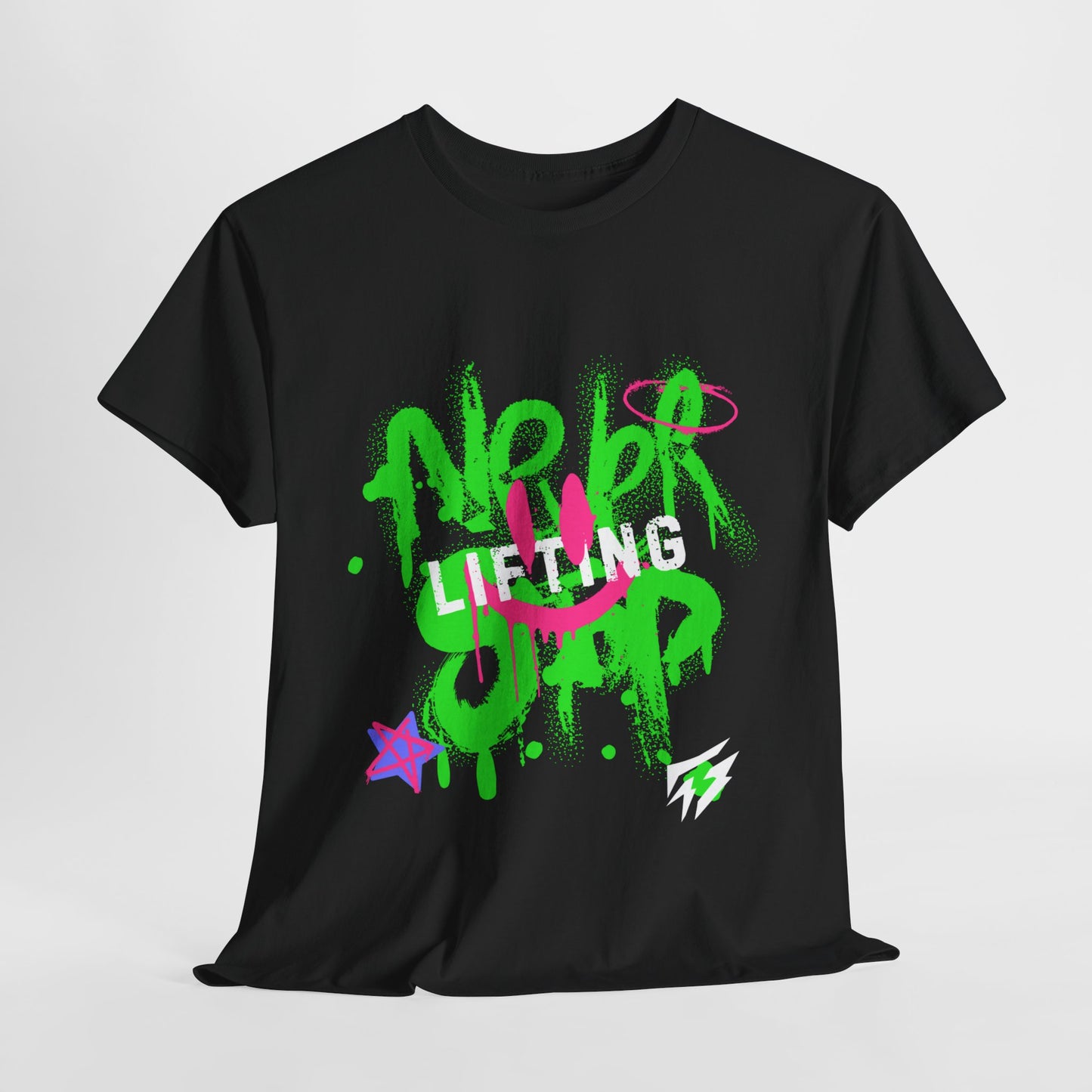 Graffiti Flashlander - Never Stop Lifting Gym T-Shirt