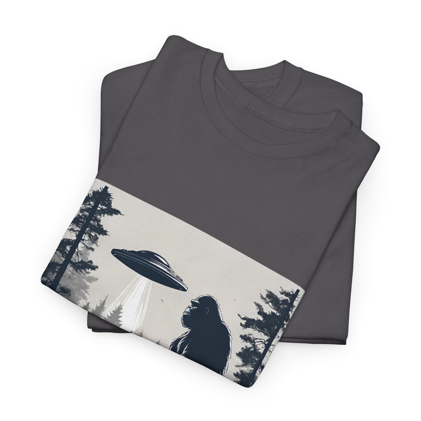 Sasquatch rencontre Bigfoot et OVNI - T-shirt de sport Flashlander