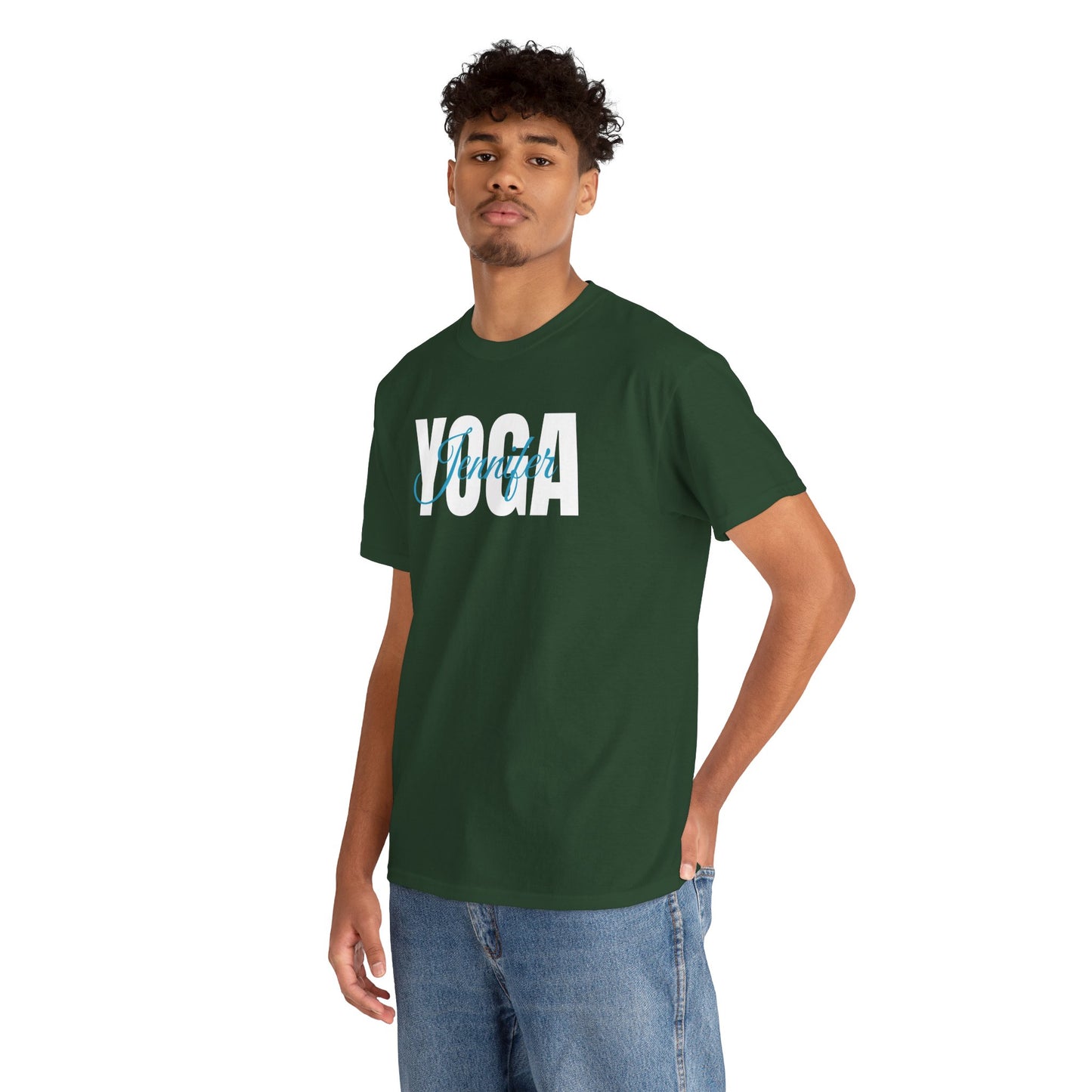 Personalized Yoga Shirt with Custom Name - Flashlander Gym Tee