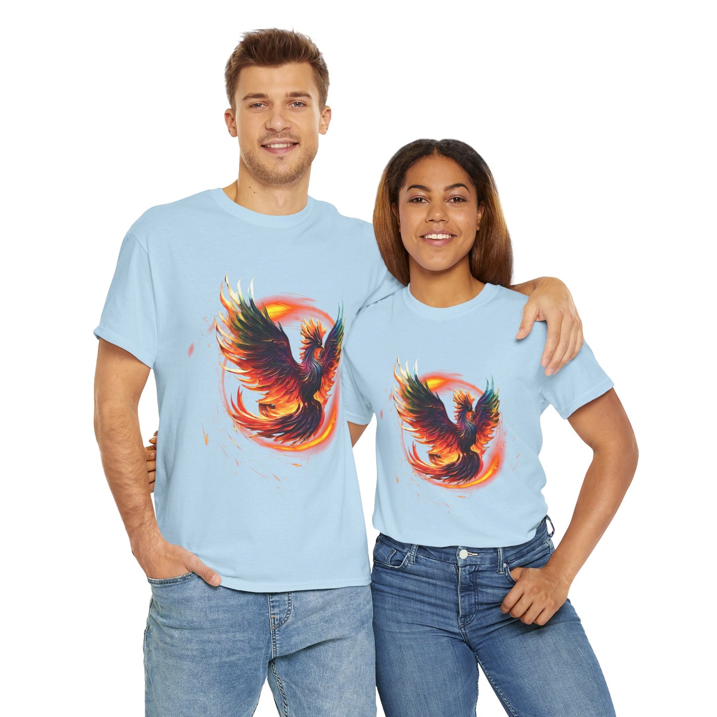 Phoenix Rising from Ashes Flashlander Gym Shirt