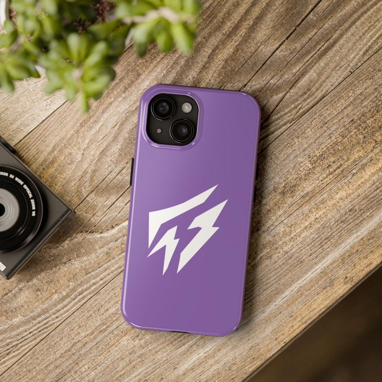 Flashlander Thunders Tough Phone Cases for all Iphone and Samsung Galaxy Light Purple