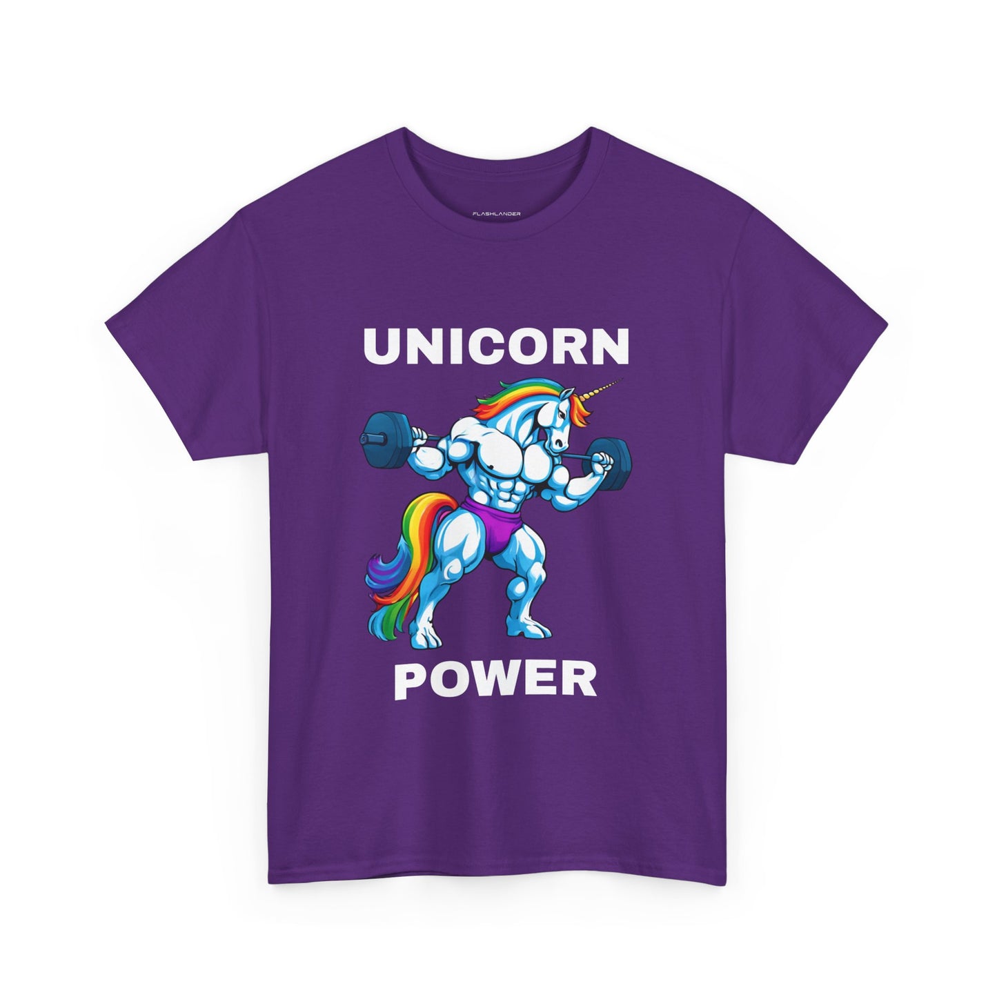 Muscle Unicorn Power  - Flashlander Gym Shirt