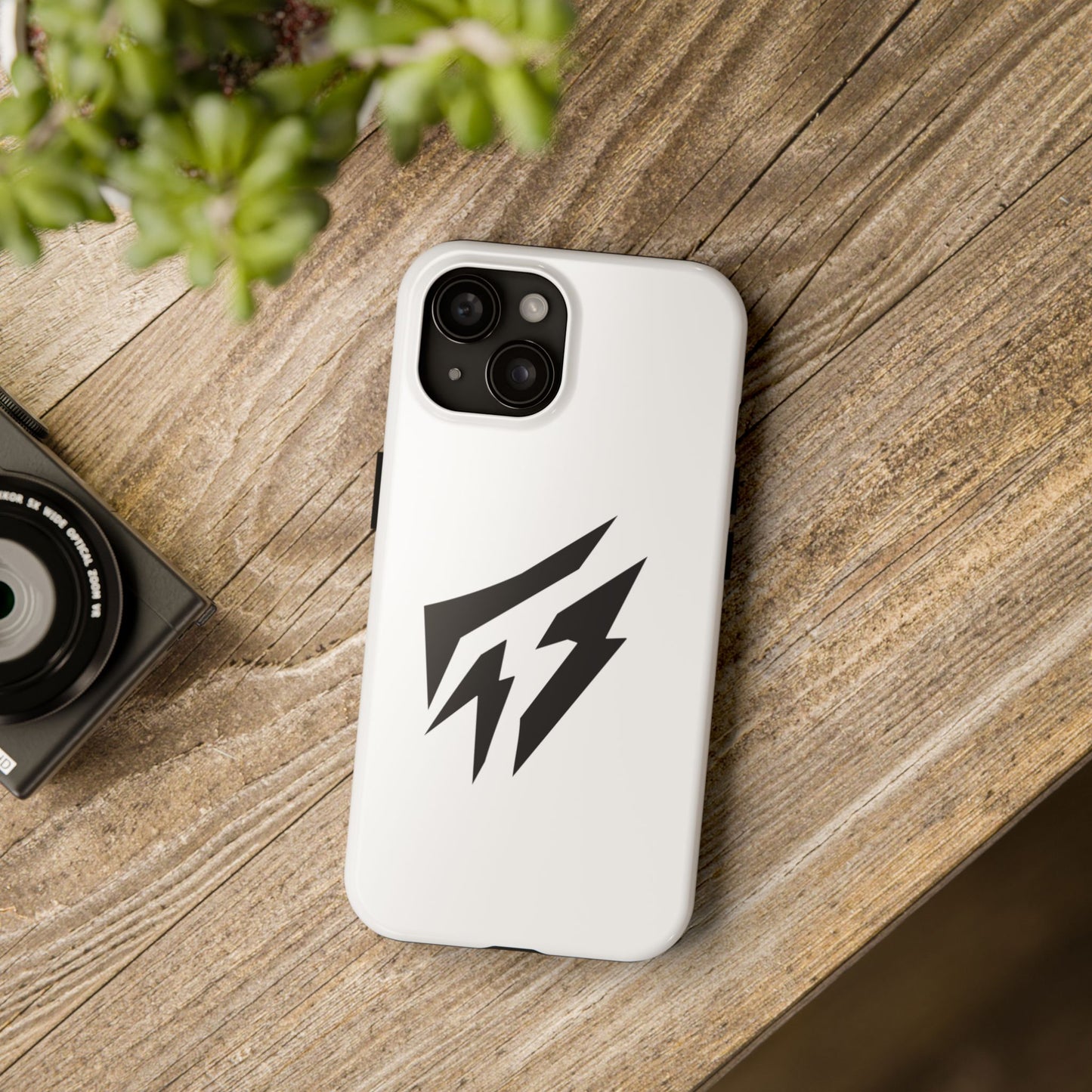 Flashlander Thunders Tough Phone Cases for all Iphone and Samsung Galaxy White