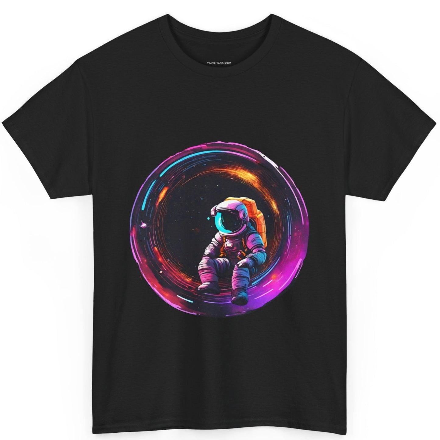 Astronaut's Black Hole Flashlander Gym Shirt