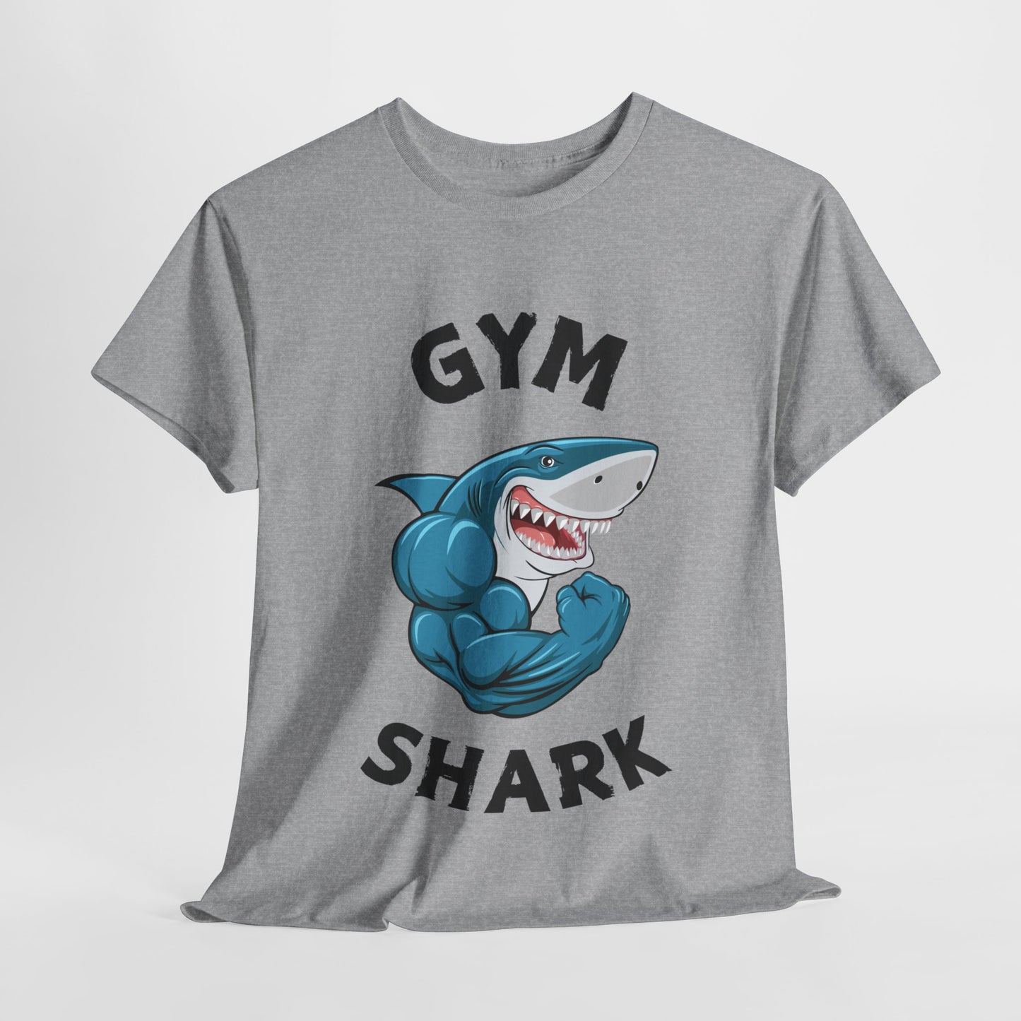 Muscle Gym Shark Bodybuilder Shirt - Flashlander