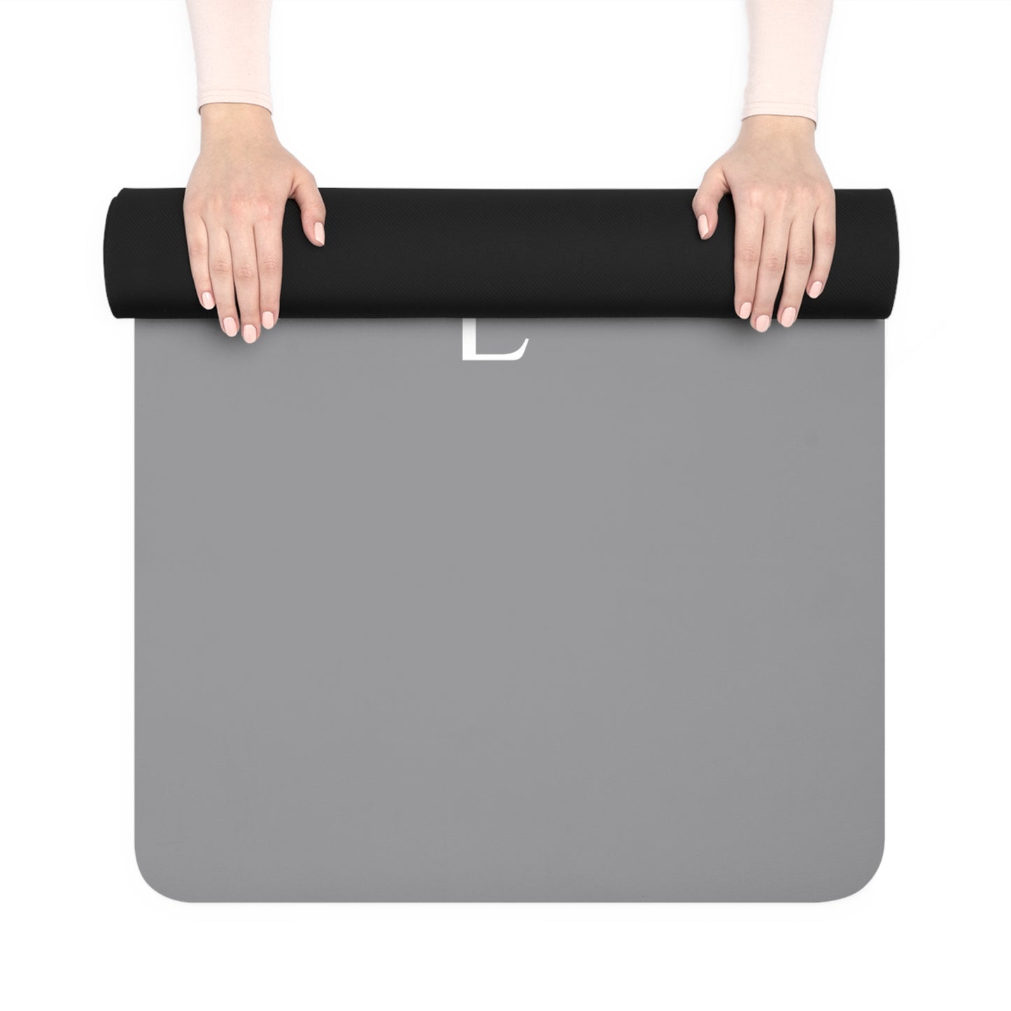 Flashlander Namaste Rubber Yoga Mat Grey