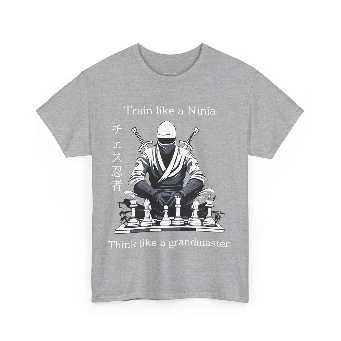 Entraînez-vous comme un ninja, pensez comme un grand maître - T-shirt de sport Flashlander