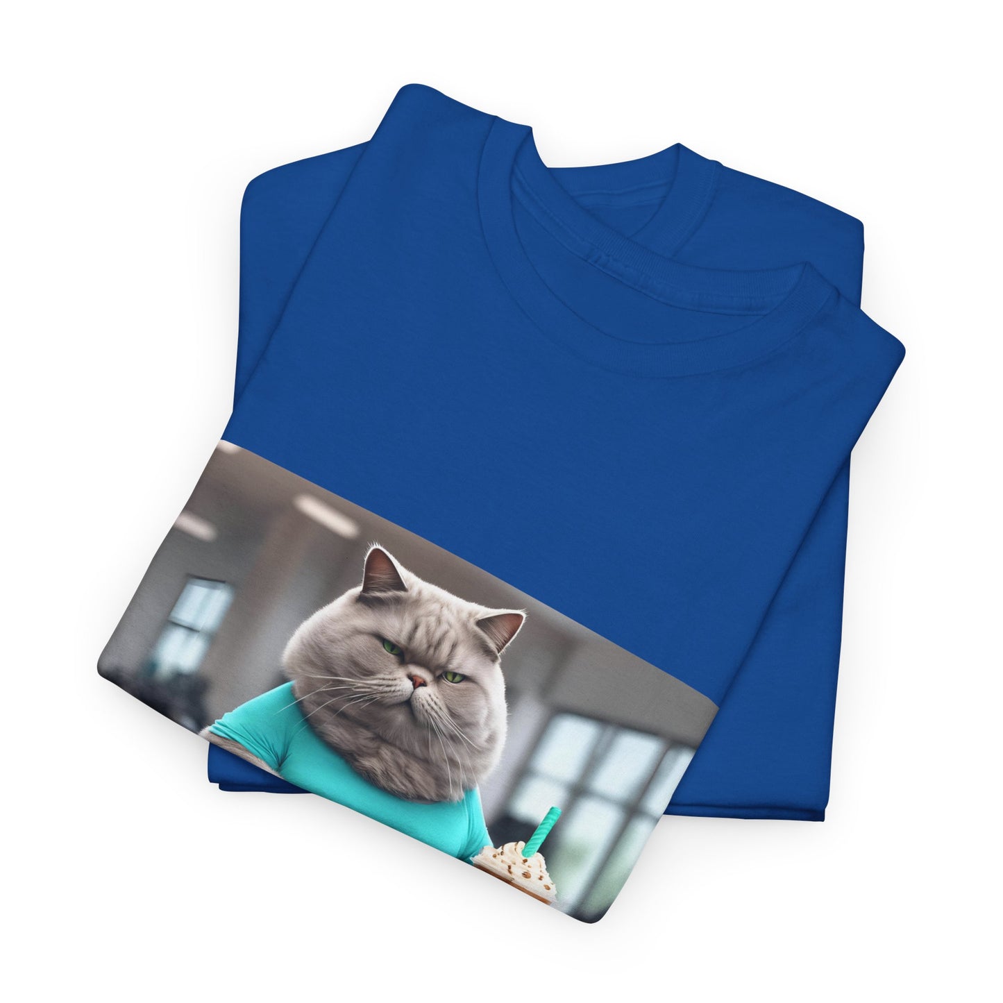 Funny Fat Cat On The Treadmill - Flashlander Gym Shirt