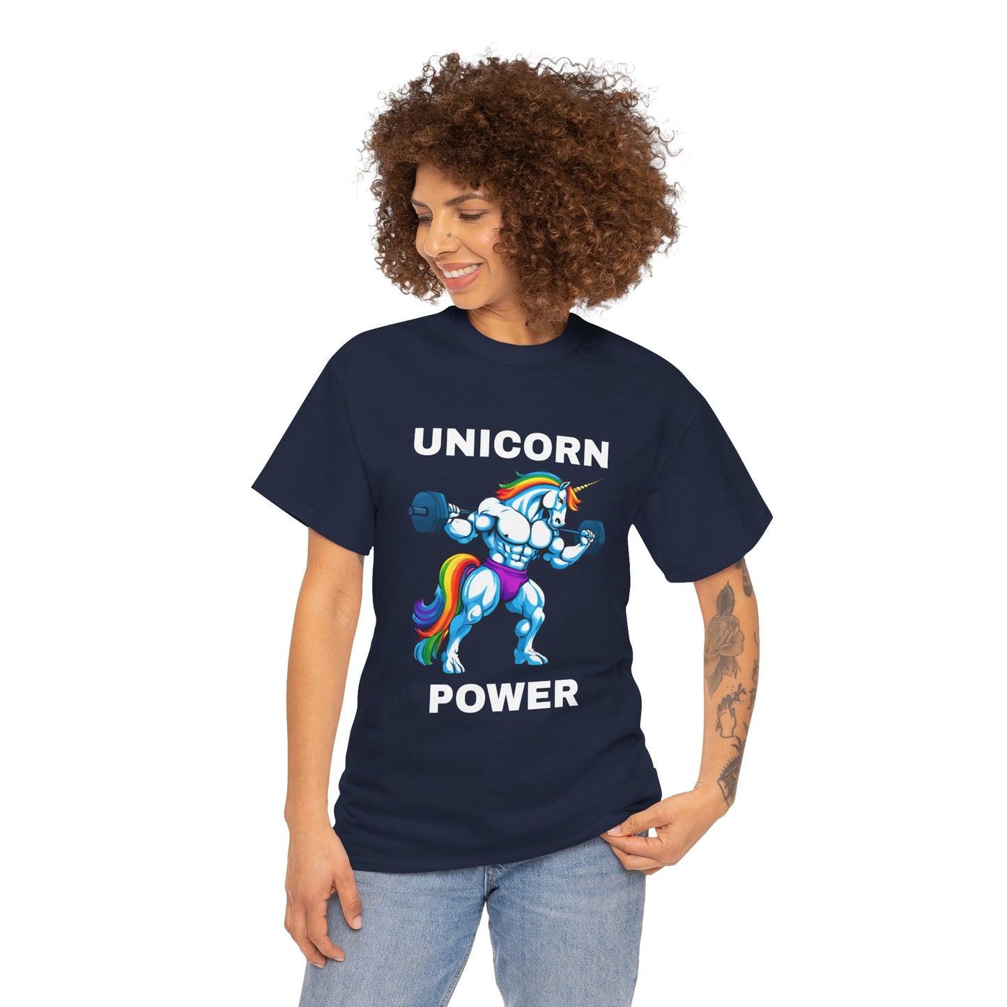 Muscle Unicorn Power  - Flashlander Gym Shirt