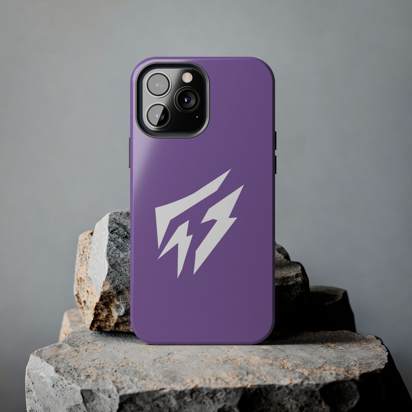 Flashlander Thunders Tough Phone Cases for all Iphone and Samsung Galaxy Light Purple