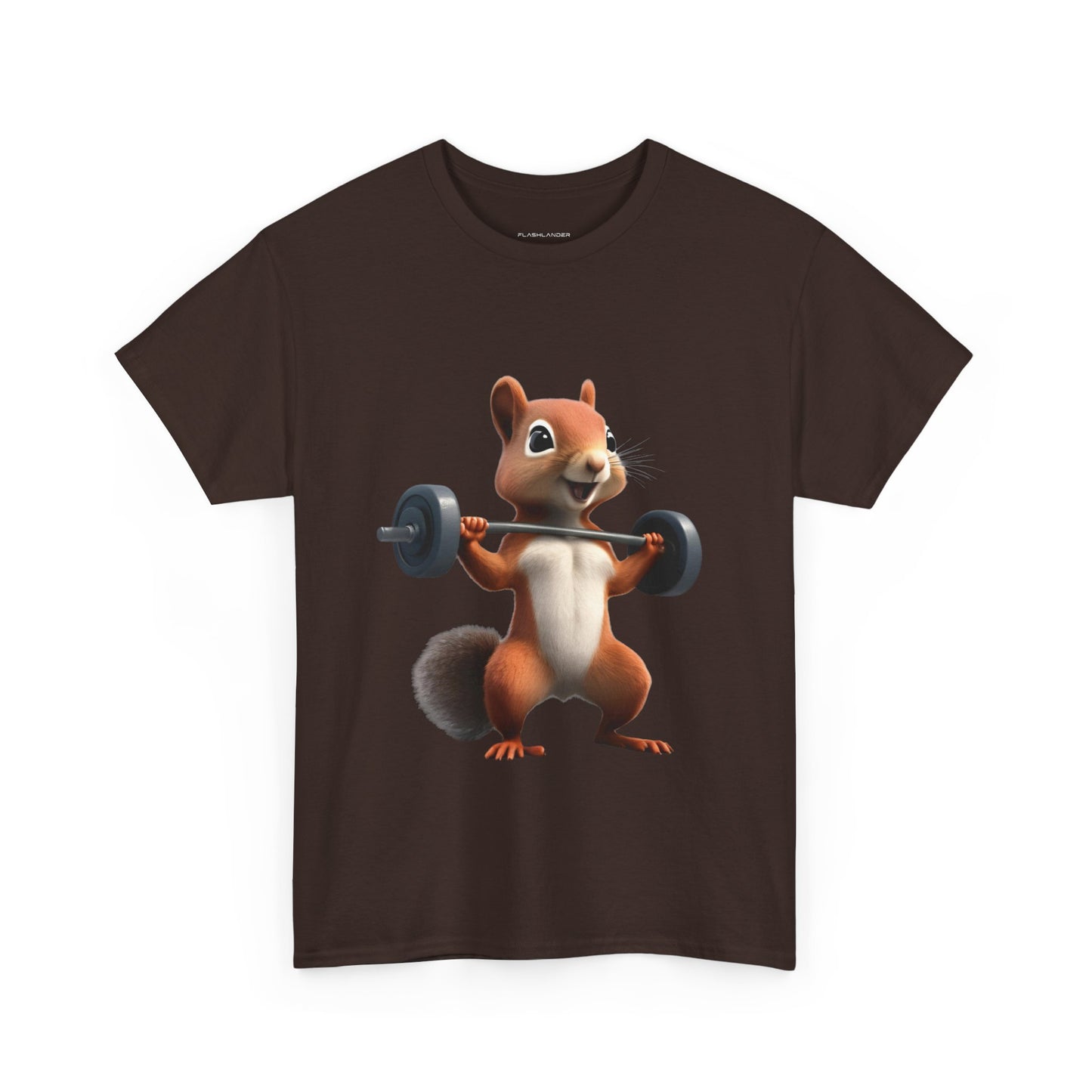 Squirrel Weightlifting Vintage Gym Shirt - Flashlander Graphic Tee