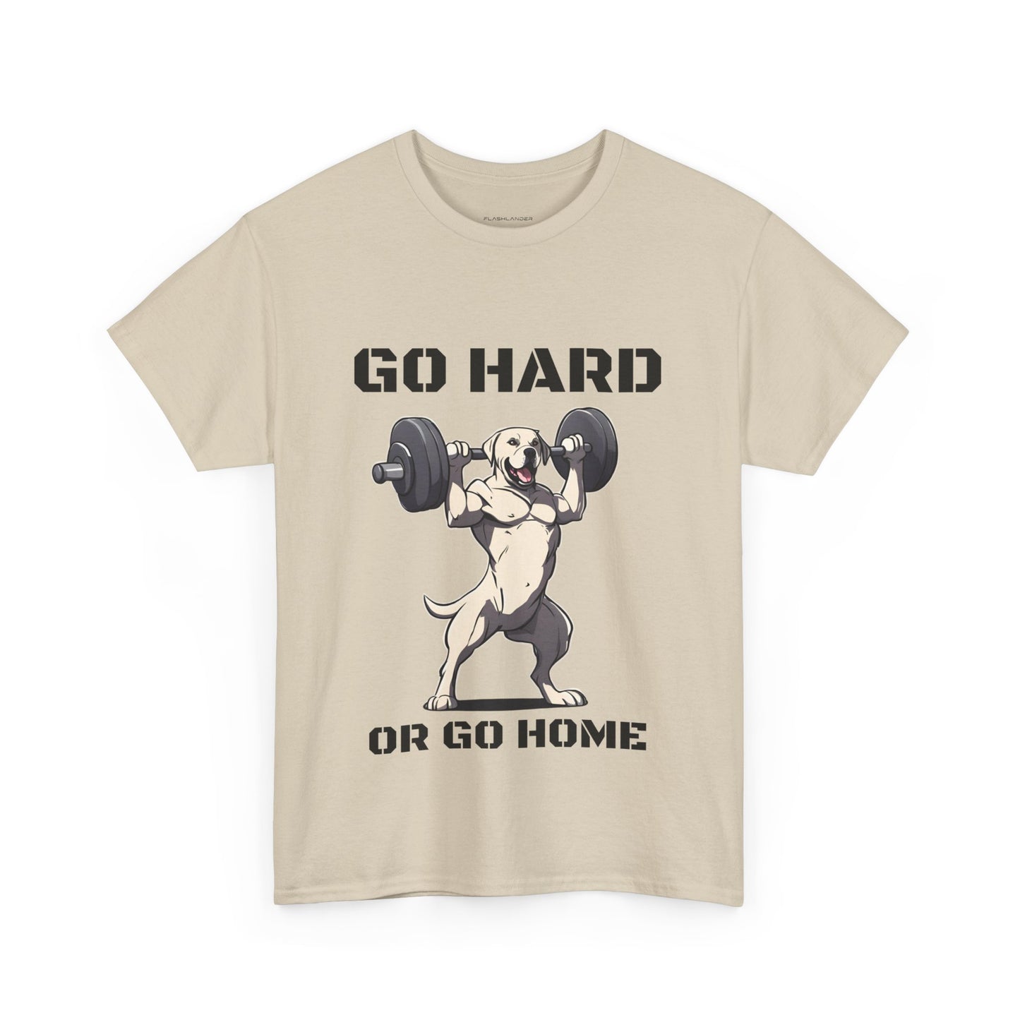 Muscular Labrador Retriever Dog Bodybuilding  - Flashlander Gym Shirt