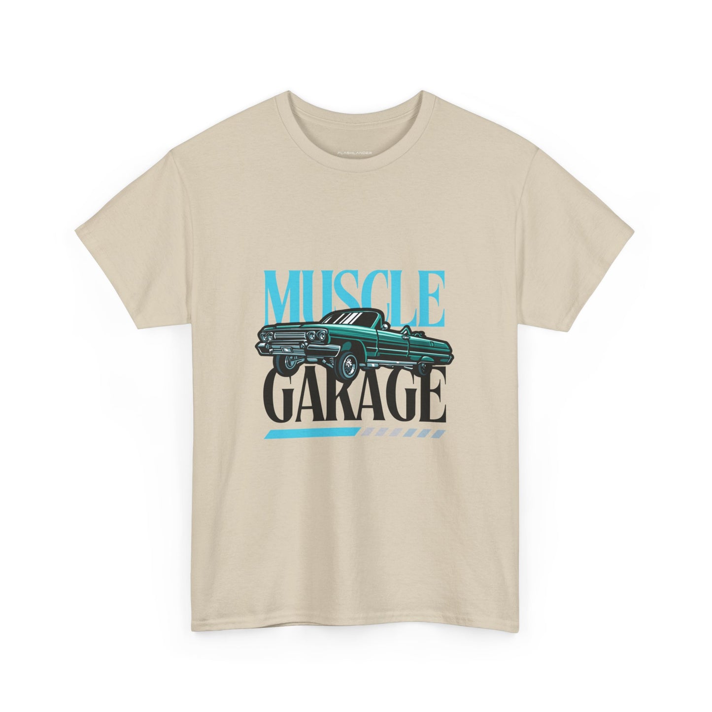 Garage de voitures vintage Muscle - T-shirt de sport Flashlander