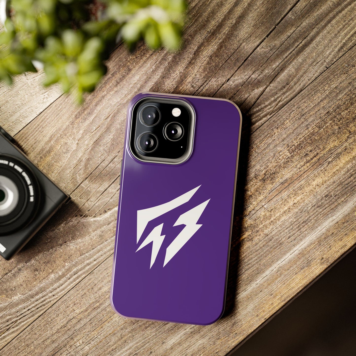 Flashlander Thunders Tough Phone Cases for all Iphone and Samsung Galaxy Purple