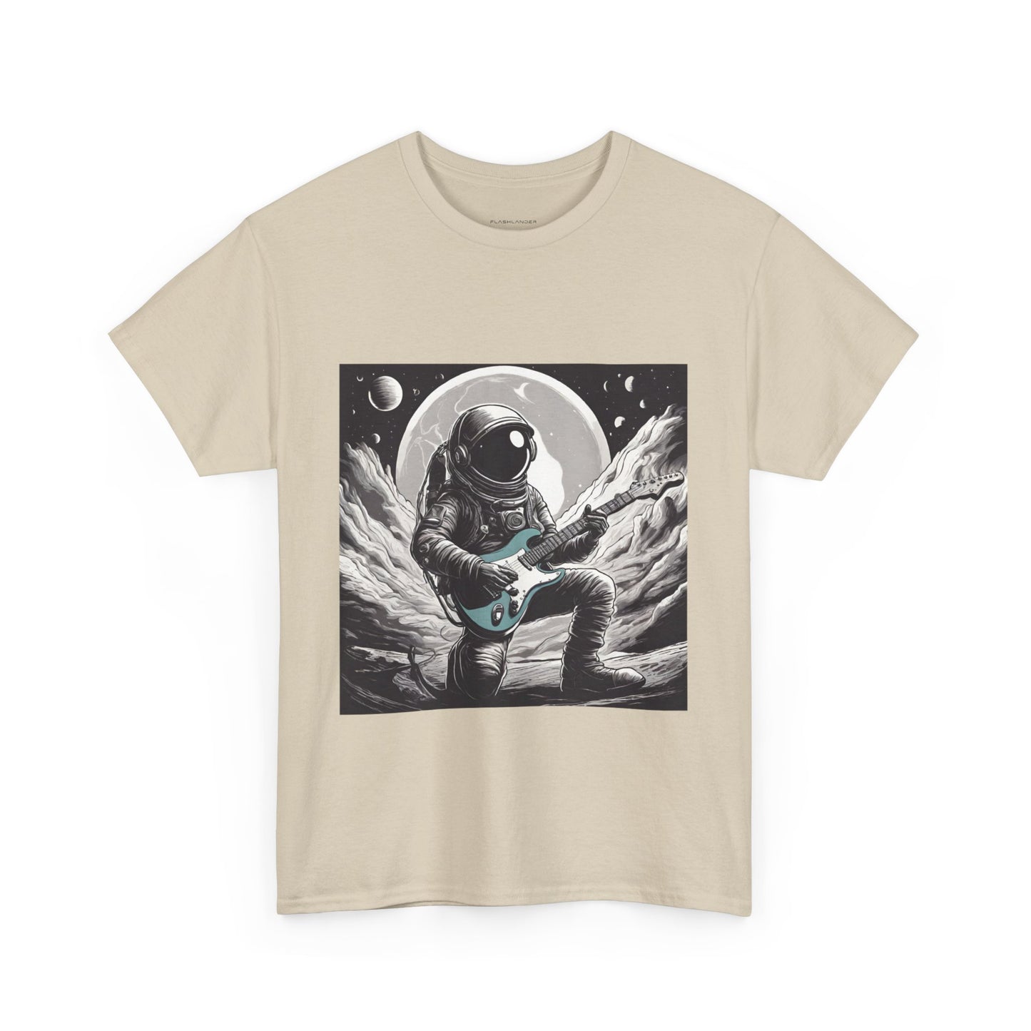 Galactic Jam Rockstar Astronaut Flashlander Gym Shirt