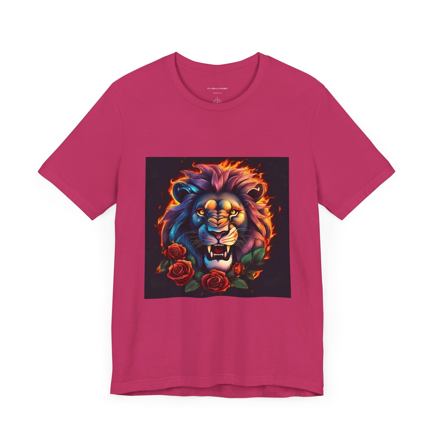 Brave Lion Flames Flashlander Gym Shirt