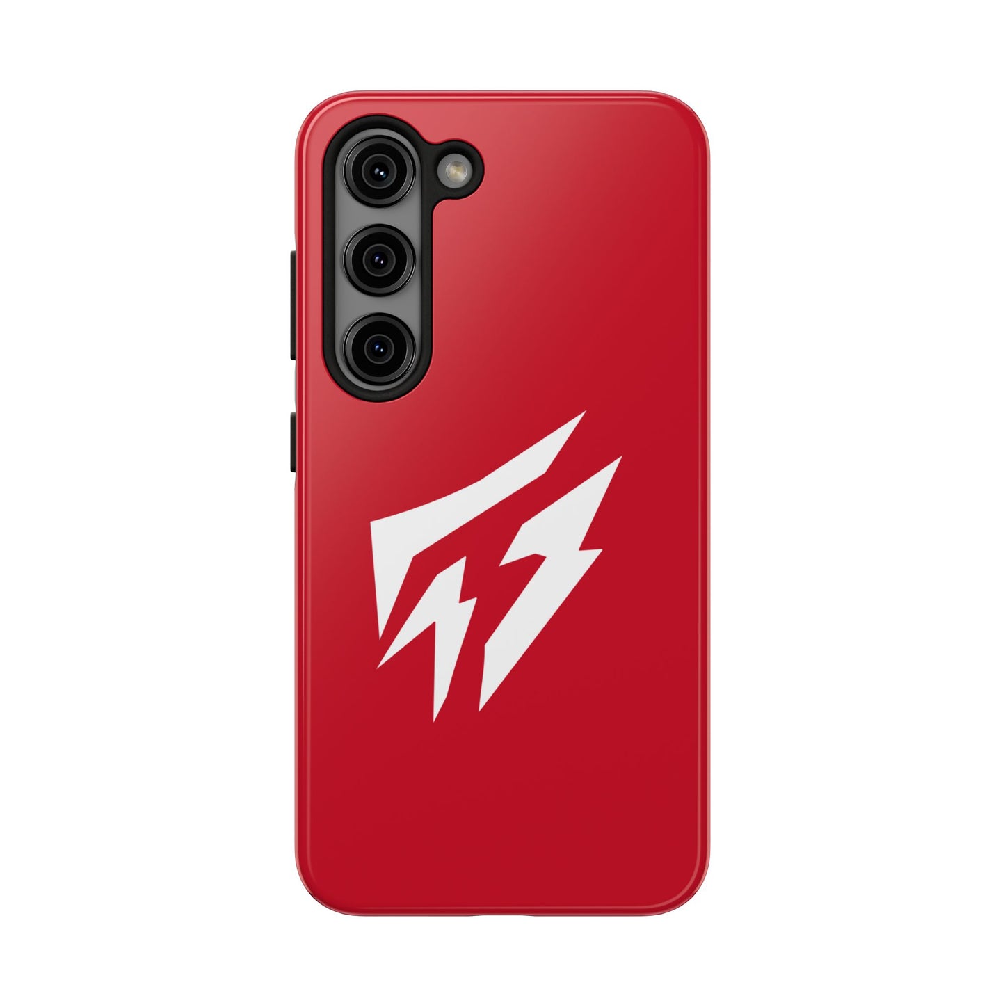 Flashlander Thunders Tough Phone Cases for all Iphone and Samsung Galaxy Dark Red