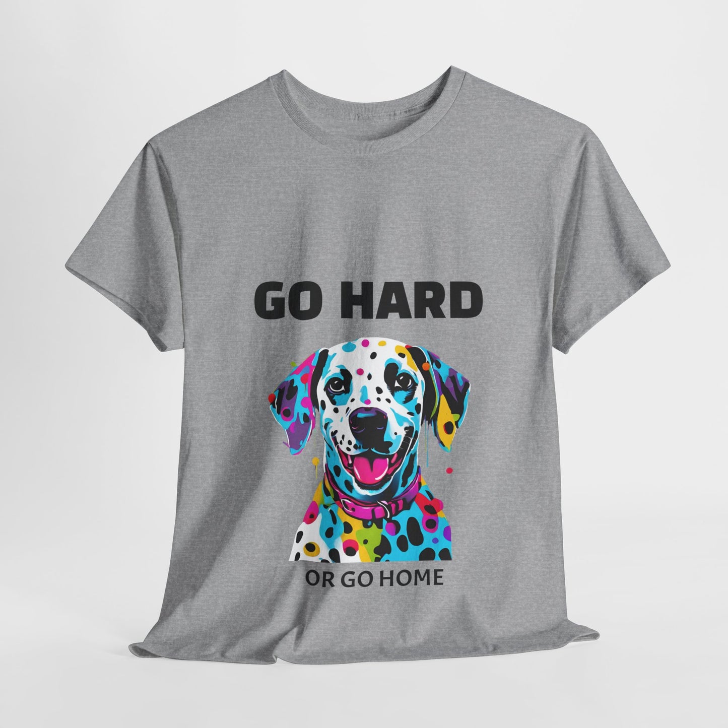 Dalmatian Dog Pop Art  - Go Hard Or Go Home Flashlander Gym Shirt