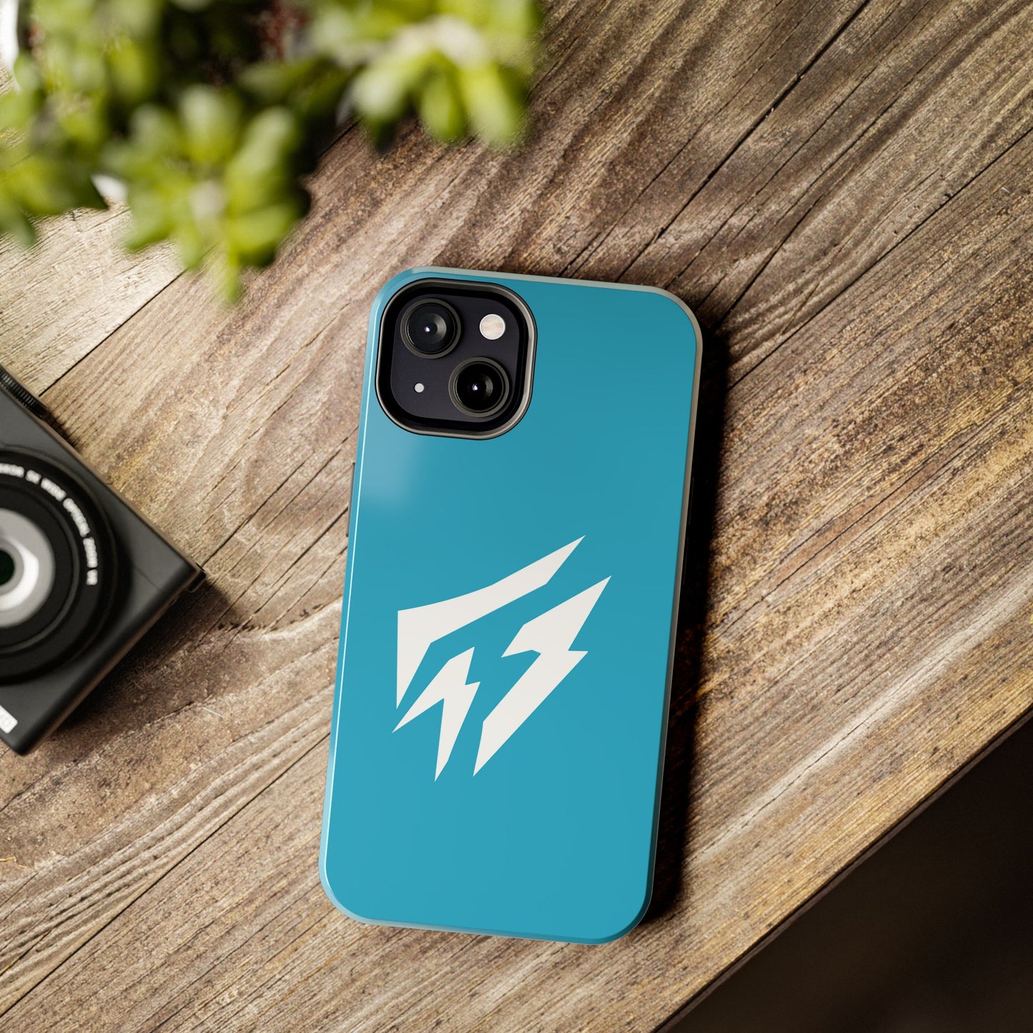 Flashlander Thunders Tough Phone Cases for all Iphone and Samsung Galaxy Blue Aqua Turquoise