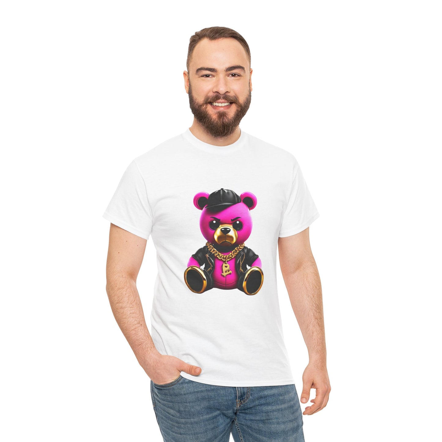 Teddy Bear Hip-Hop Fury Graphic Tee Flashlander