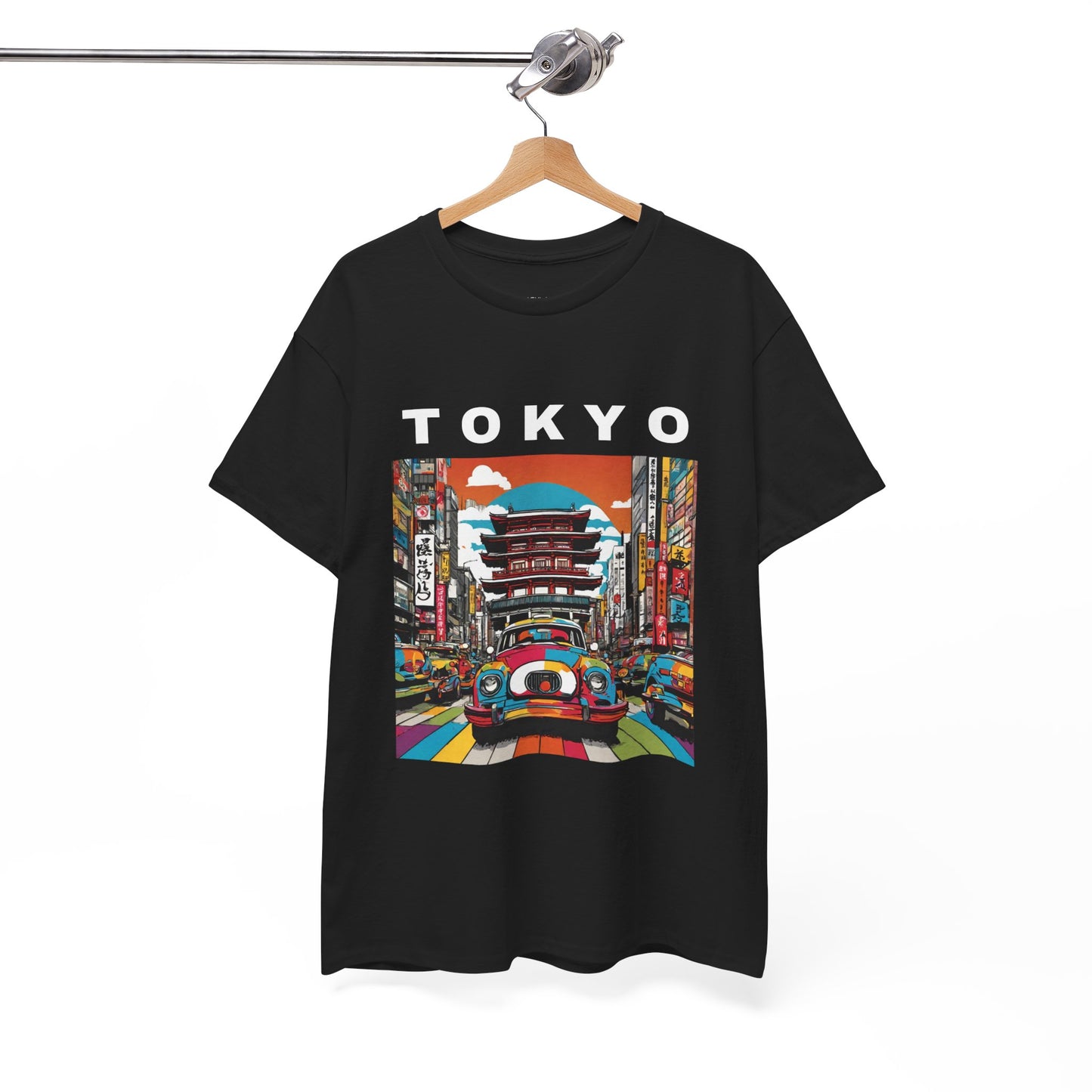 Tokyo Vintage Street Art Pop - Flashlander Gym Shirt