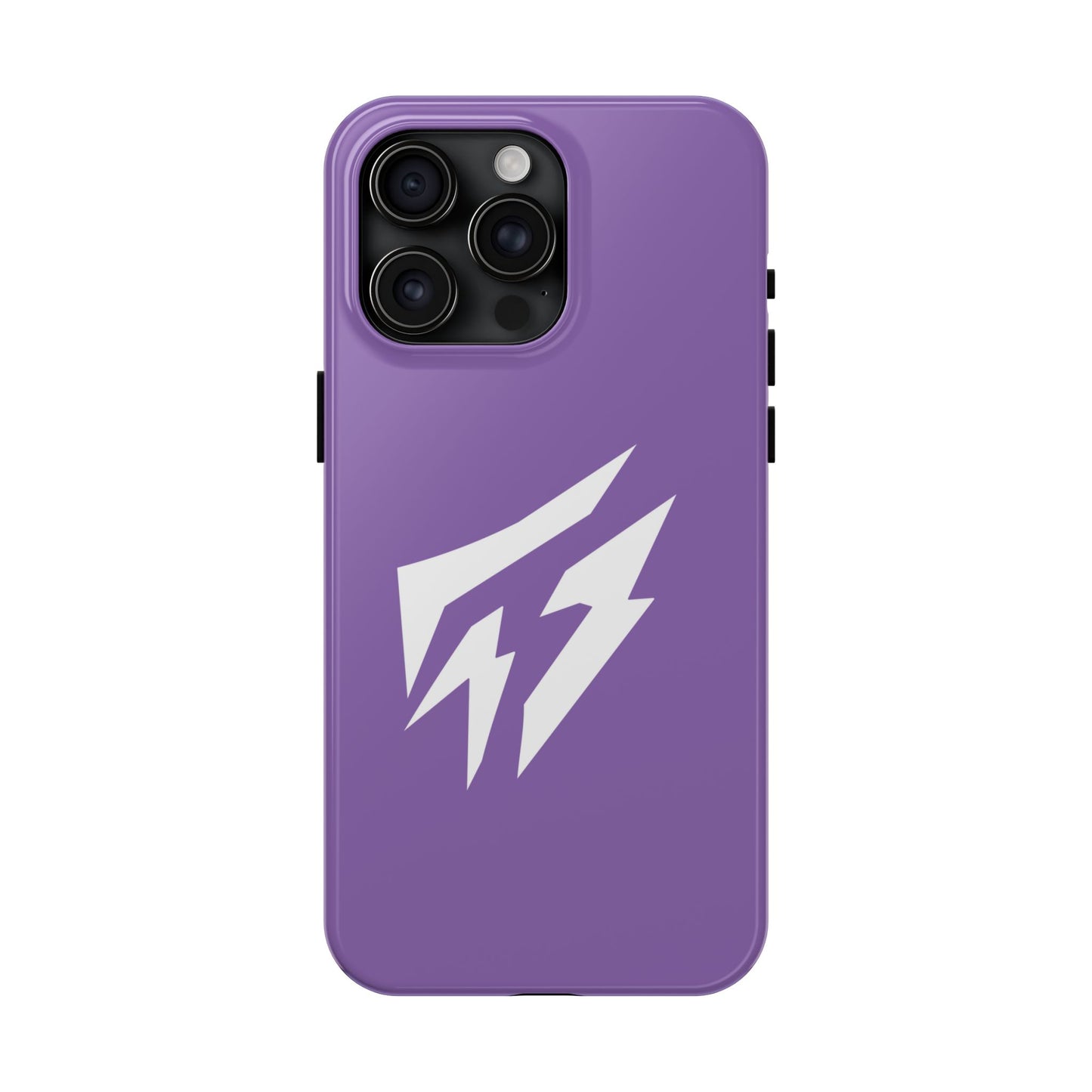 Flashlander Thunders Tough Phone Cases for all Iphone and Samsung Galaxy Light Purple