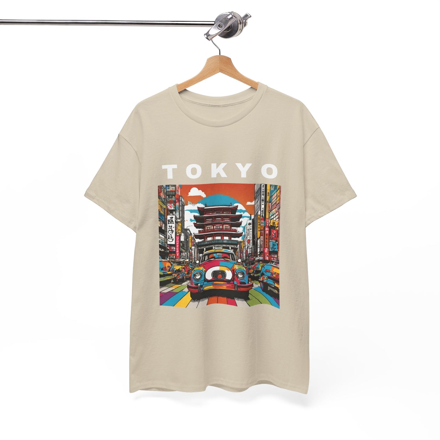 Tokyo Vintage Street Art Pop - Flashlander Gym Shirt