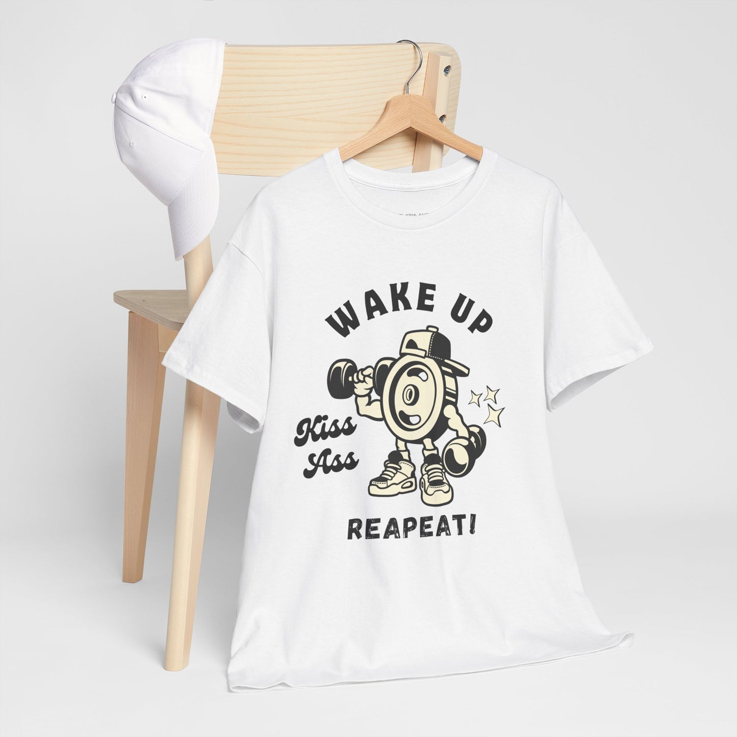 Wake Up Kiss Ass Reapeat - Flashlander Gym Shirt