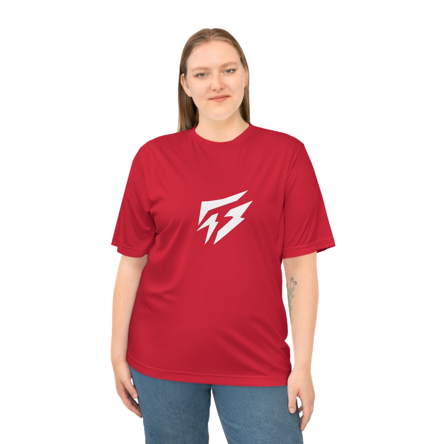 Flashlander Performance Electric Moisture-Wicking Unisex T-shirt UV 40+ Protection