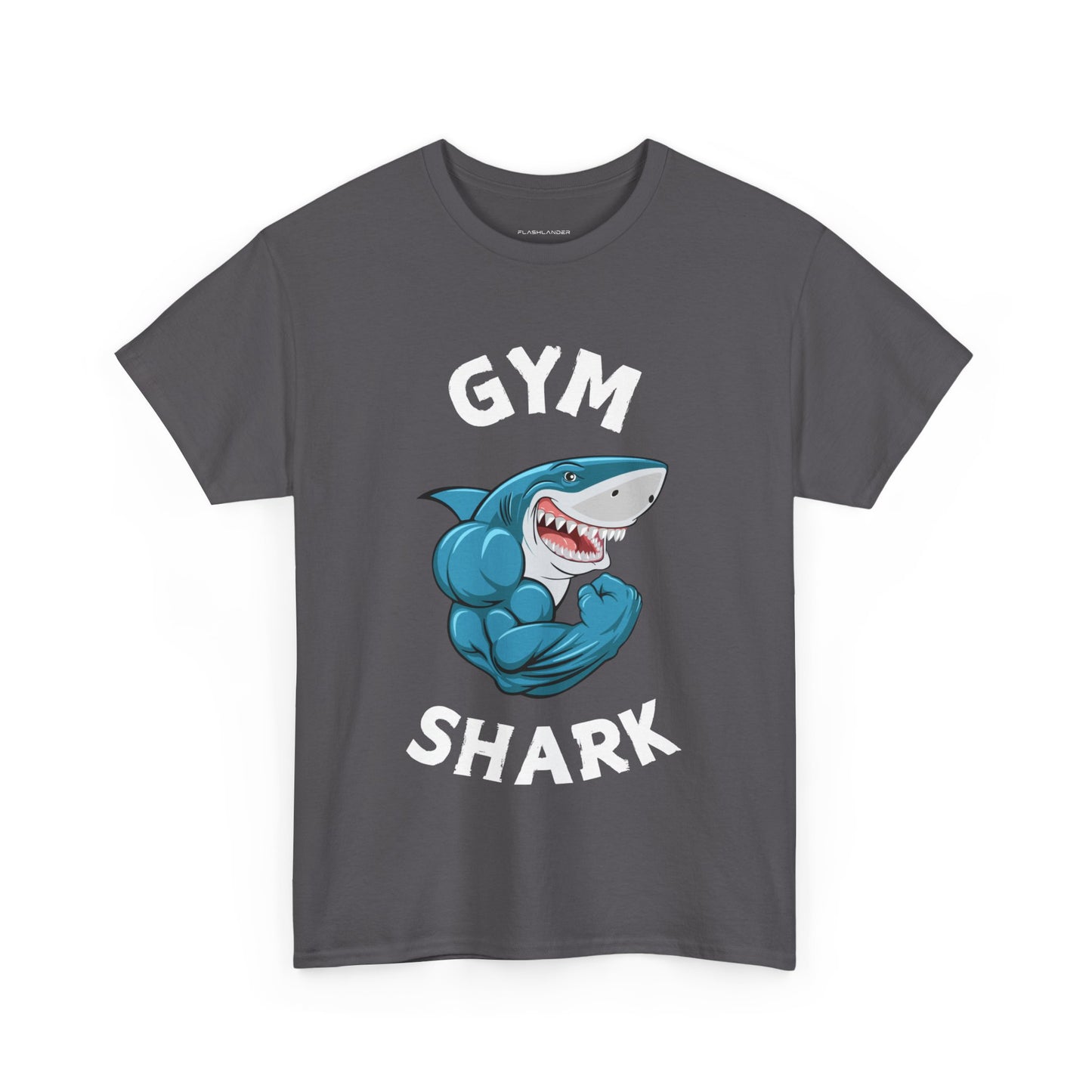 Muscle Gym Shark Bodybuilder Shirt - Flashlander