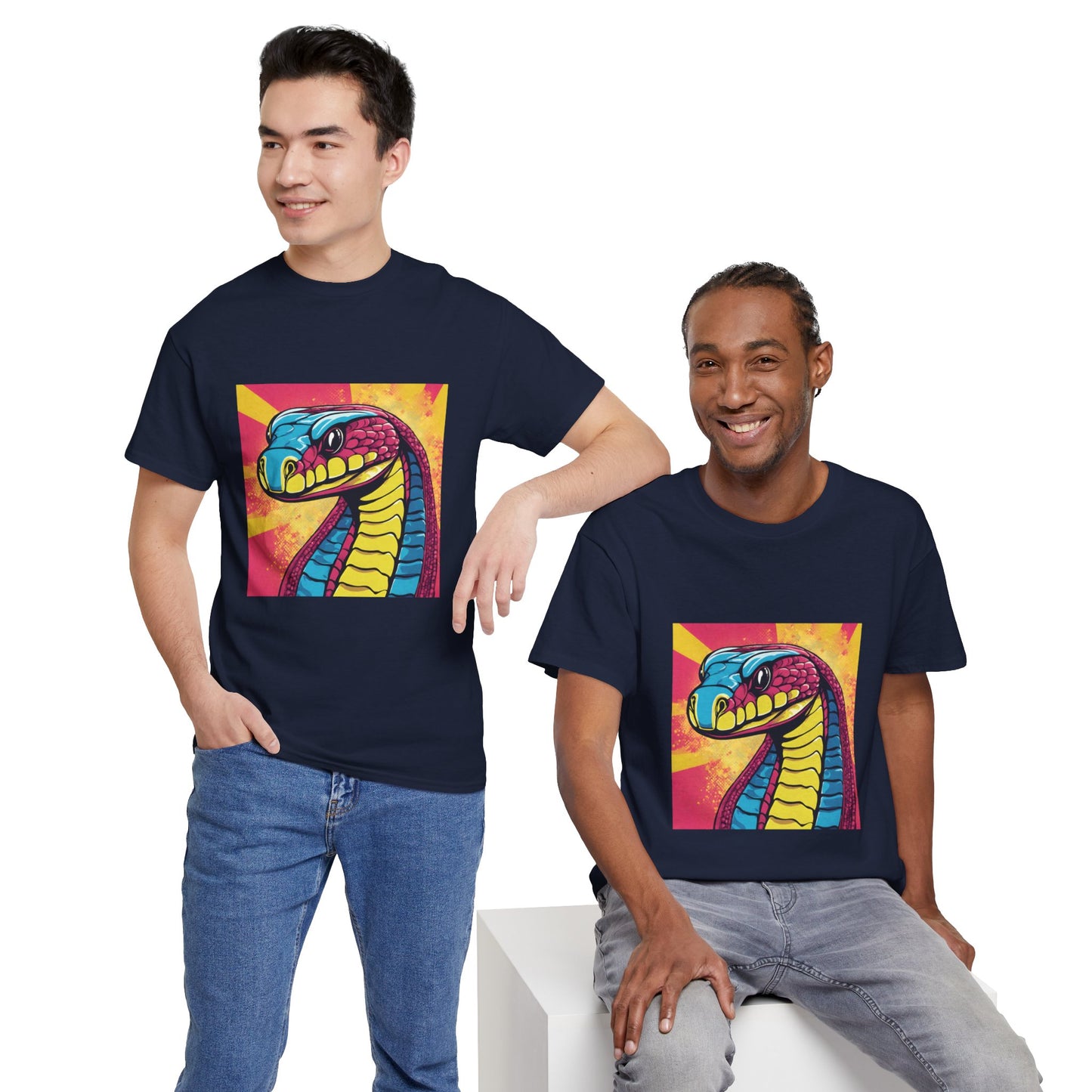 Cobra Snake Pop Art - Flashlander Gym Shirt