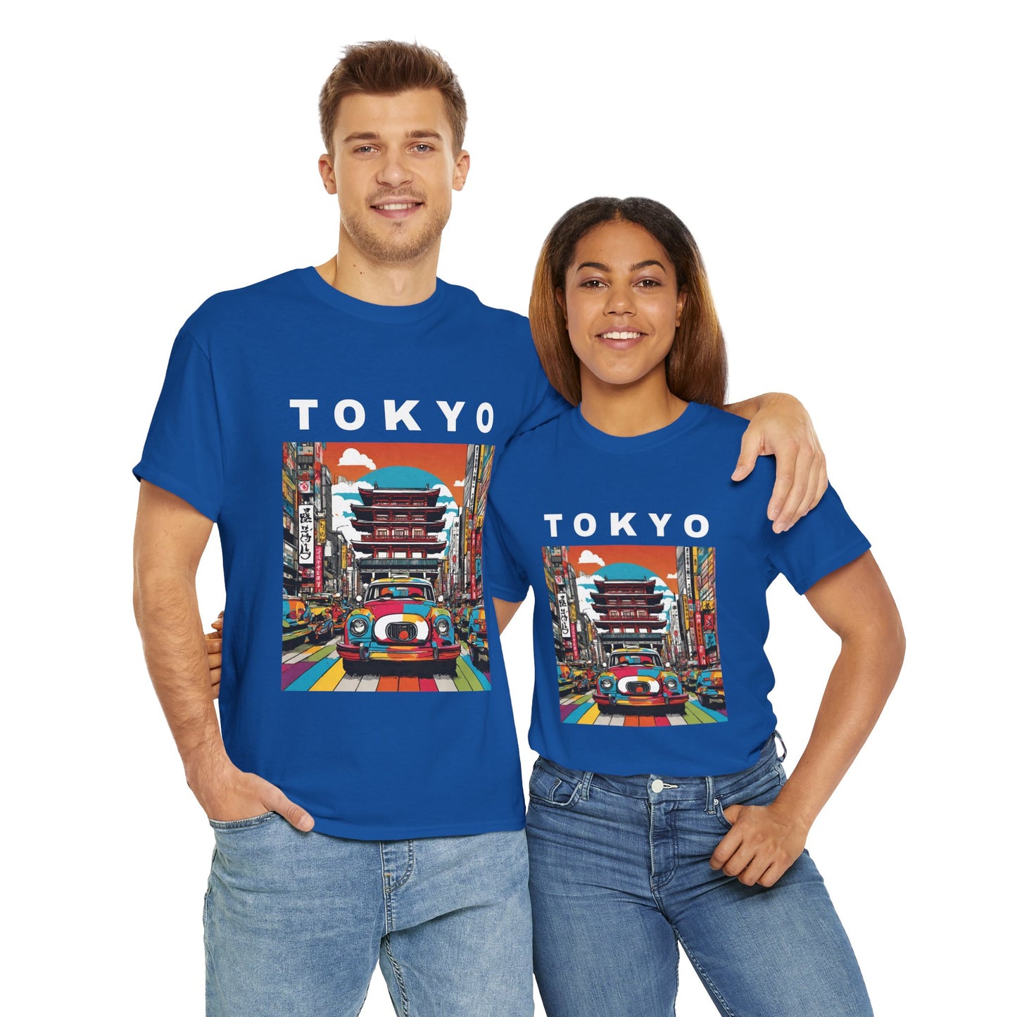 Tokyo Vintage Street Art Pop - Flashlander Gym Shirt