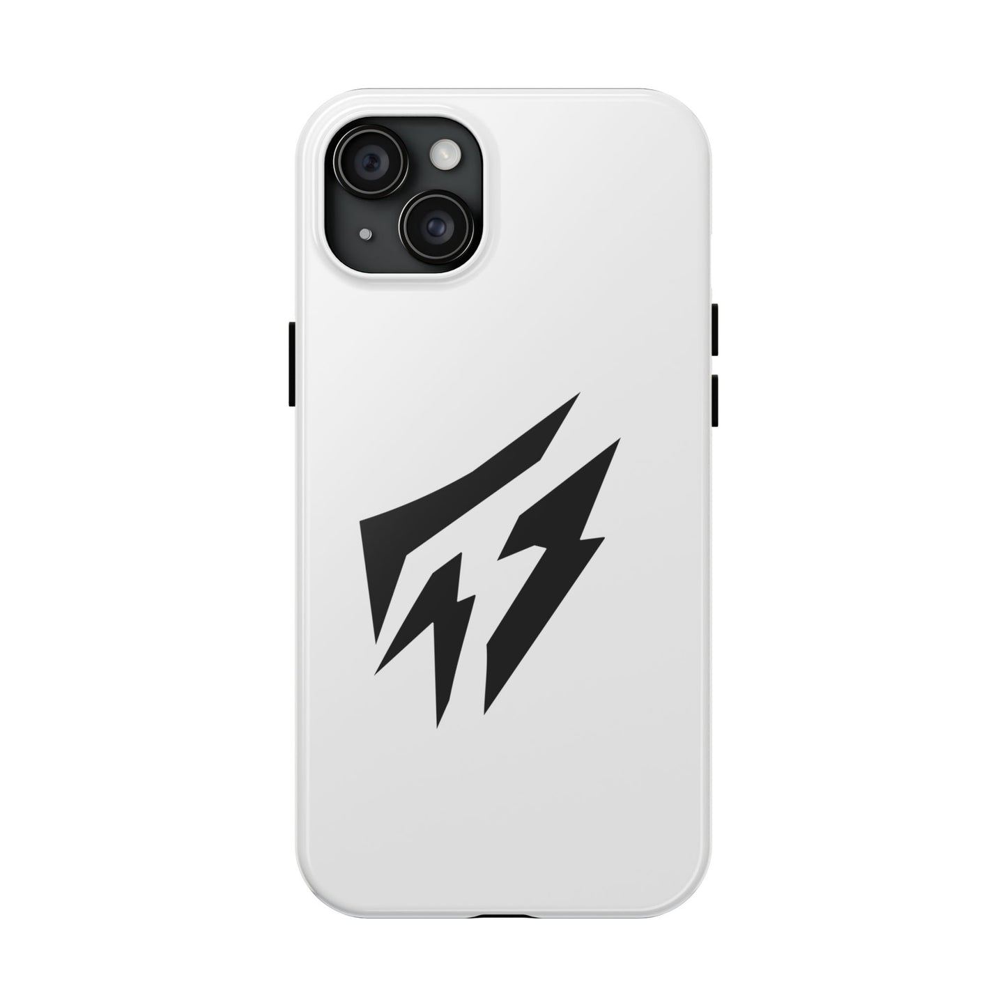 Flashlander Thunders Tough Phone Cases for all Iphone and Samsung Galaxy White