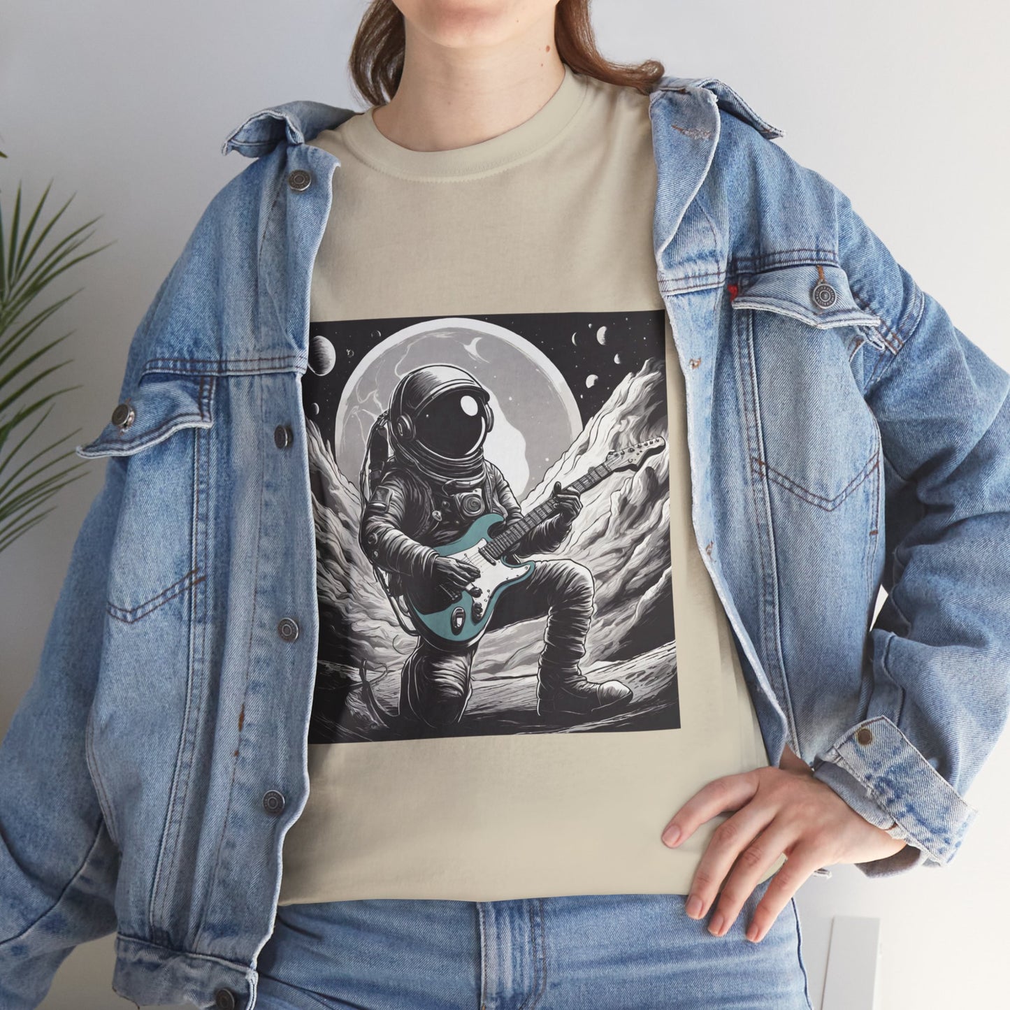 Galactic Jam Rockstar Astronaut Flashlander Gym Shirt