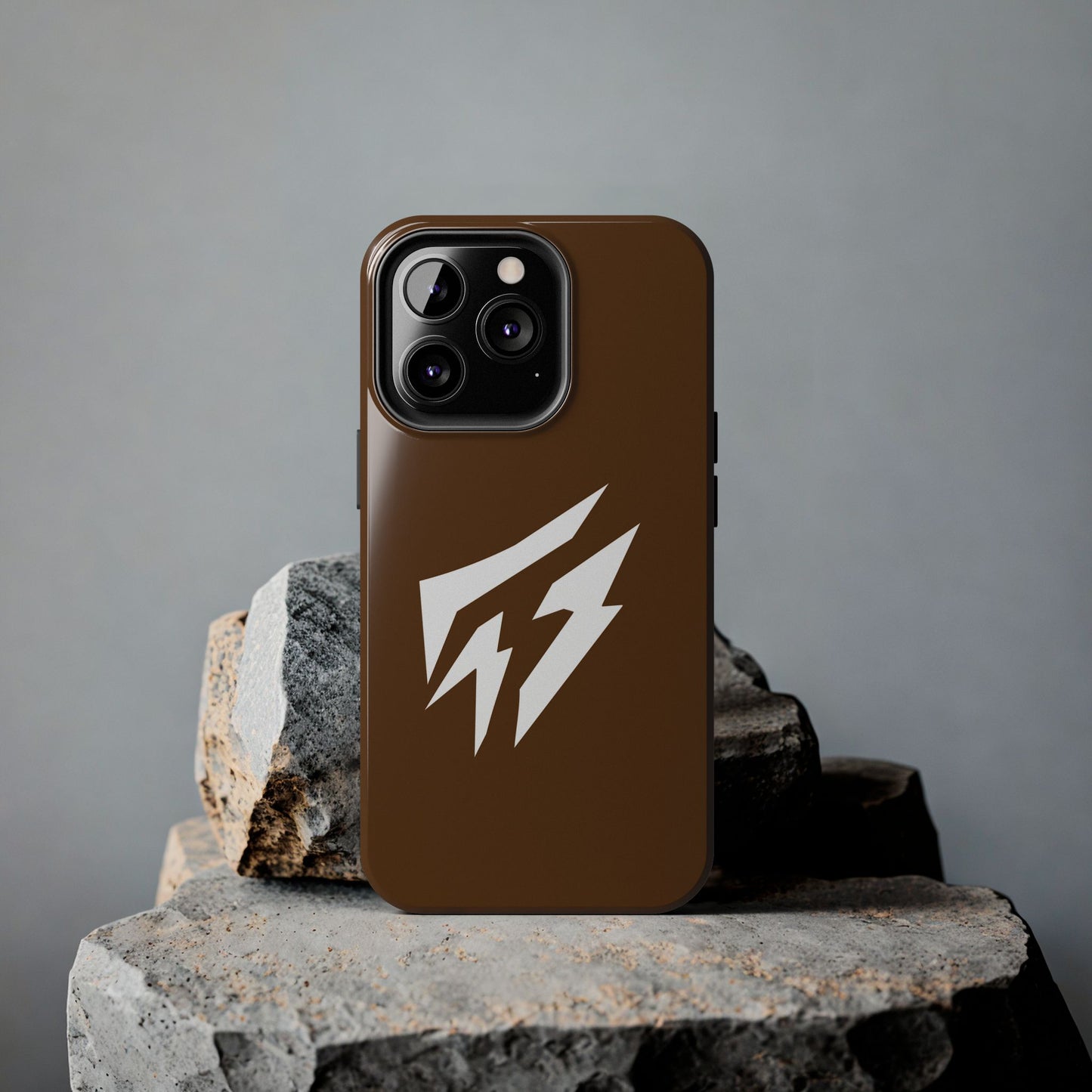 Flashlander Thunders Tough Phone Cases for all Iphone and Samsung Galaxy Brown