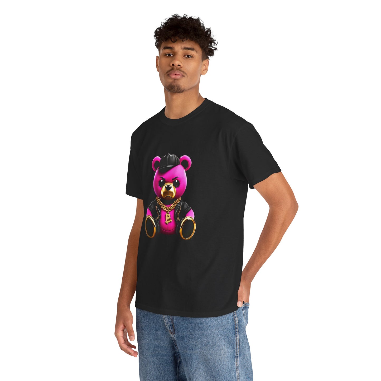 Teddy Bear Hip-Hop Fury Graphic Tee Flashlander