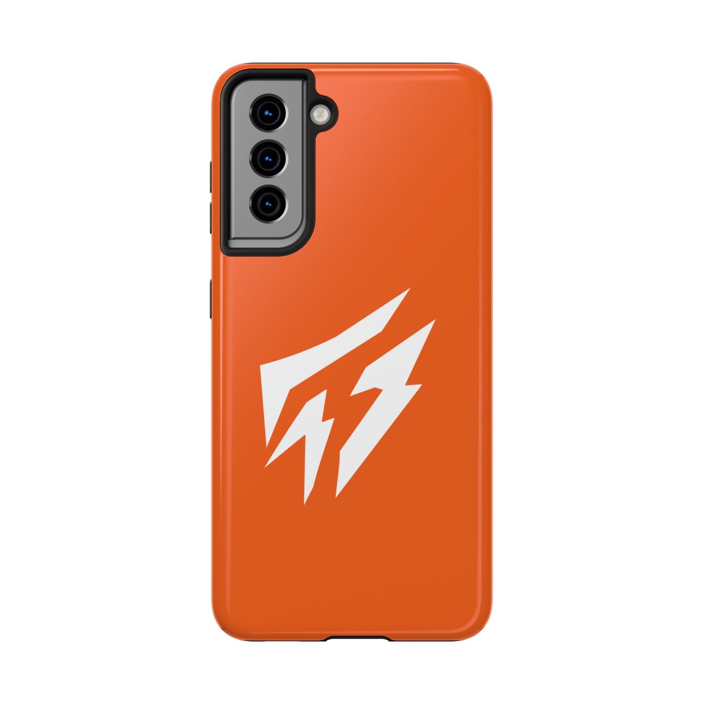 Flashlander Thunders Tough Phone Cases for all Iphone and Samsung Galaxy Orange