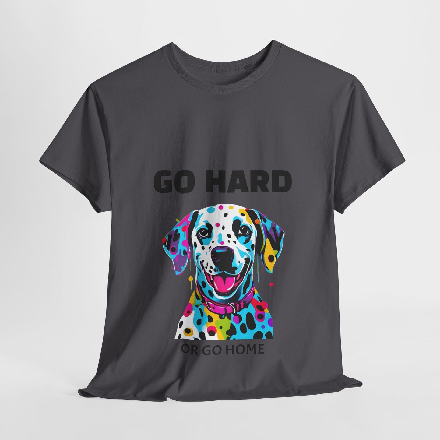 Dalmatian Dog Pop Art  - Go Hard Or Go Home Flashlander Gym Shirt