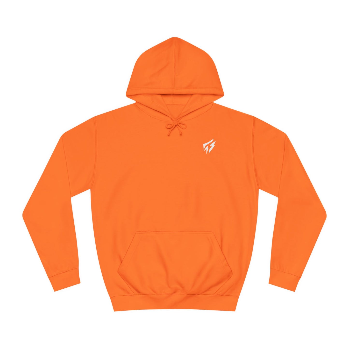 Flashlander Unisex Hoodie Personalized Hoodie Orange Crush