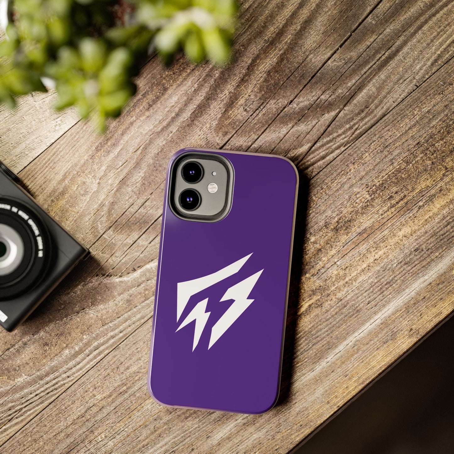 Flashlander Thunders Tough Phone Cases for all Iphone and Samsung Galaxy Purple