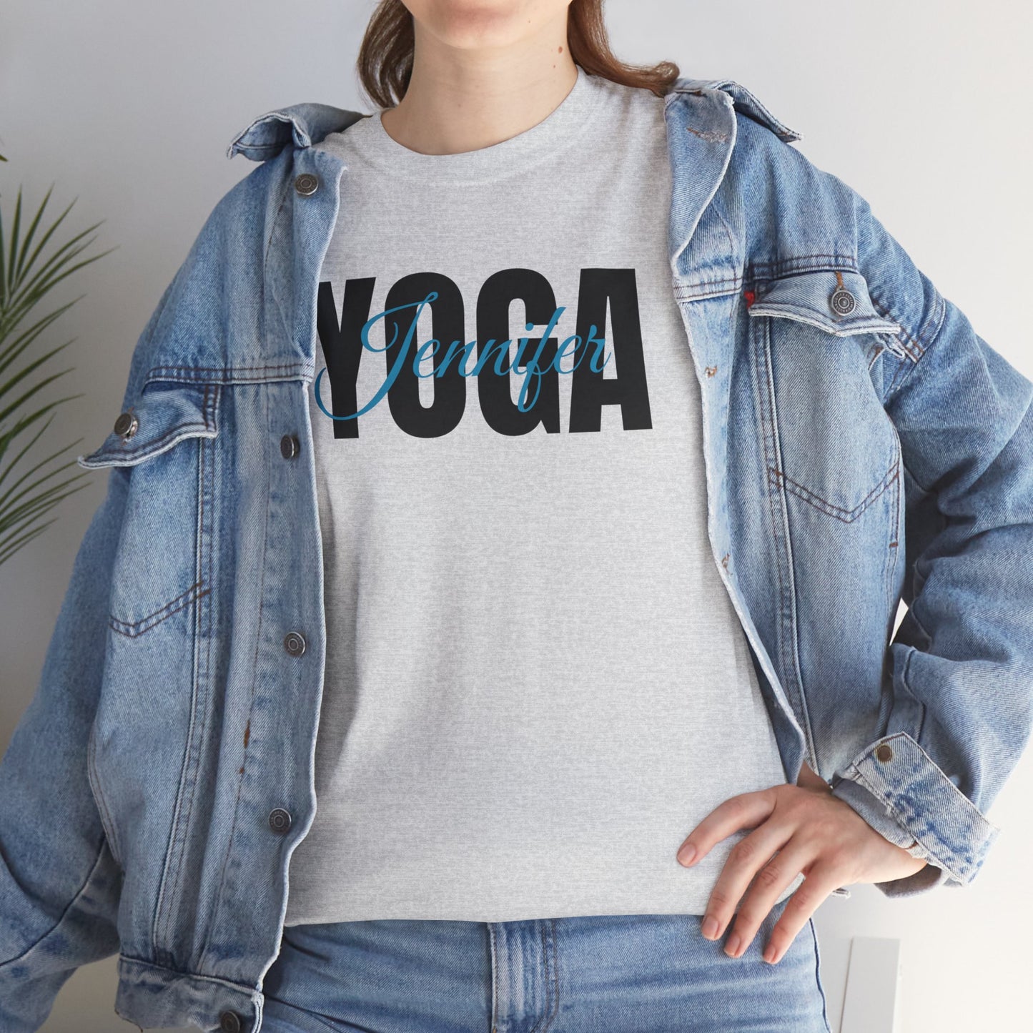 Personalized Yoga Shirt with Custom Name - Flashlander Gym Tee